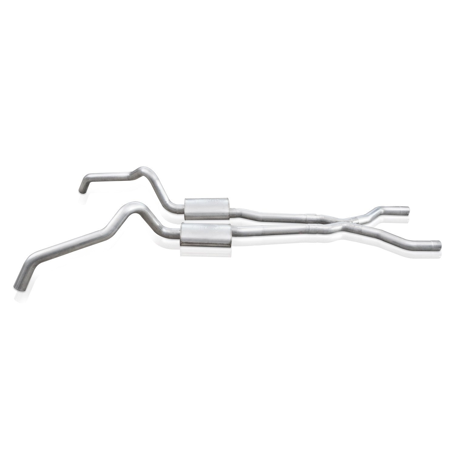 Stainless Works LS1 Catback Dual Turbo Chambered Mufflers Performance Connect - Apollo Off-Road