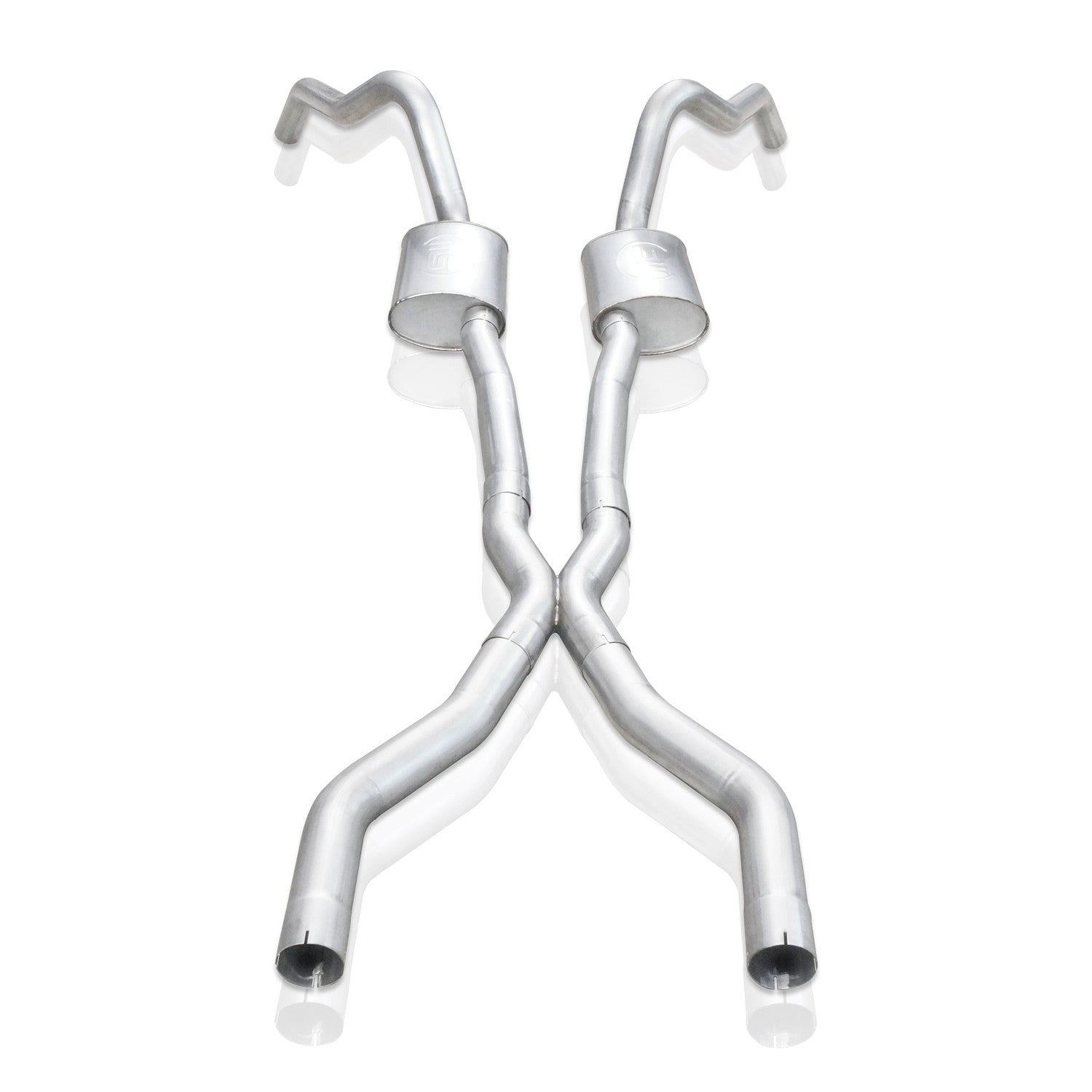 Stainless Works LS1 Catback Dual Turbo Chambered Mufflers Performance Connect - Apollo Off-Road