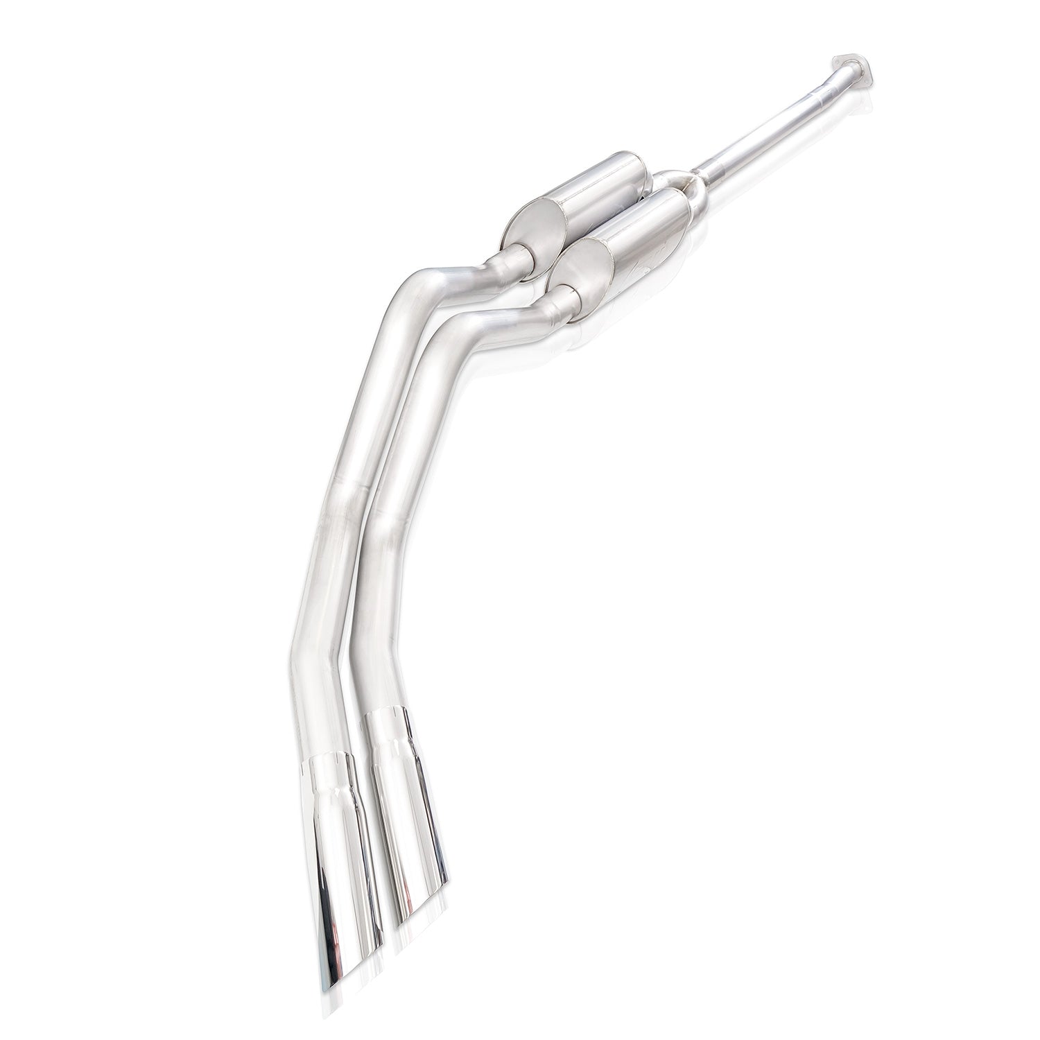 Stainless Works Redline Catback Dual Custom Mufflers Y-Pipe Factory Connect - Apollo Off-Road