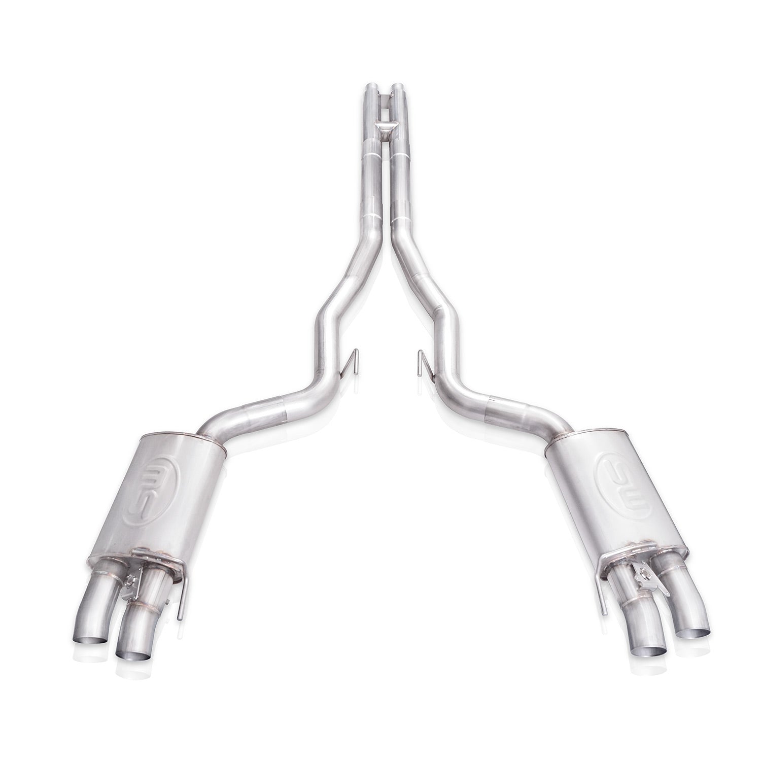 Stainless Works Redline Catback H-pipe Crossover w/NPP Valve Factory Connect - Apollo Off-Road