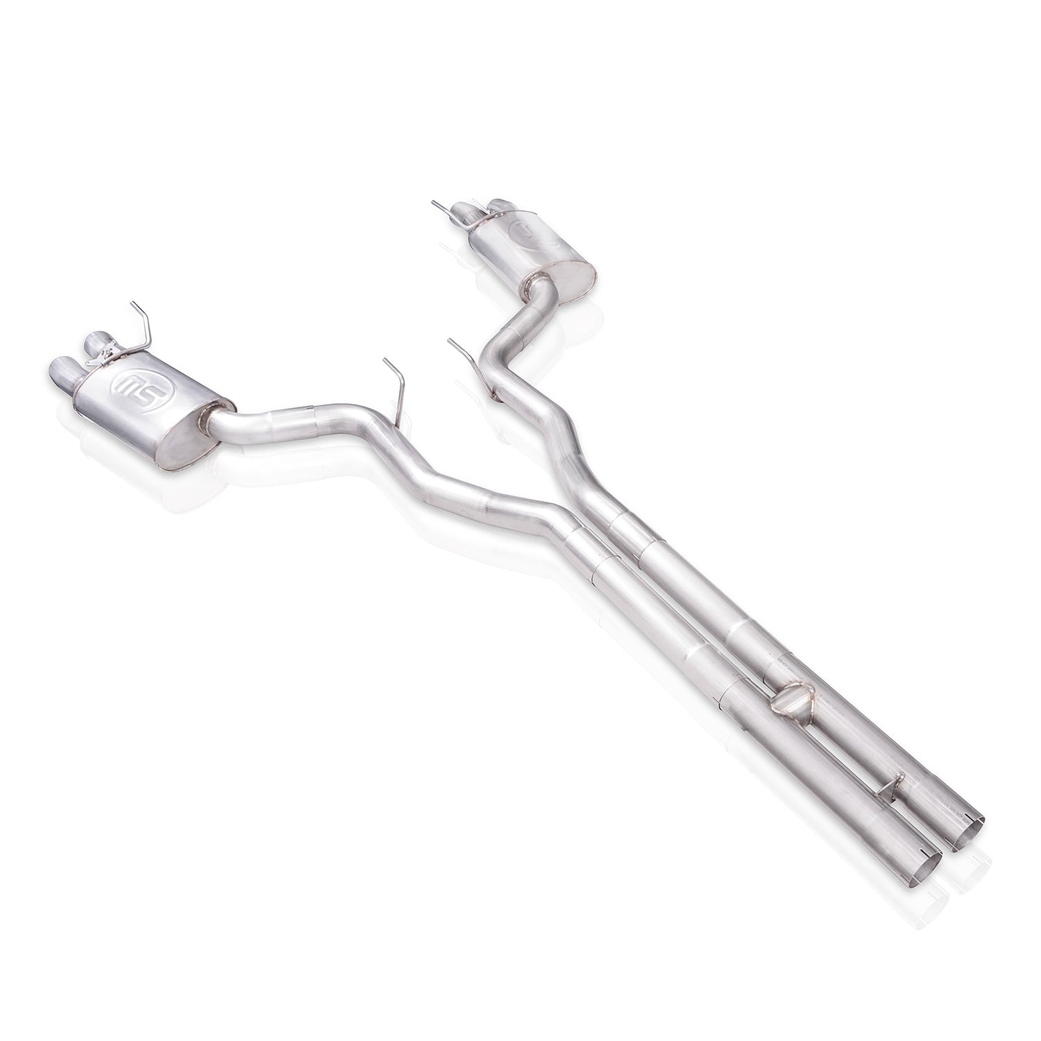 Stainless Works Redline Catback H-pipe Crossover w/NPP Valve Performance Connect - Apollo Off-Road