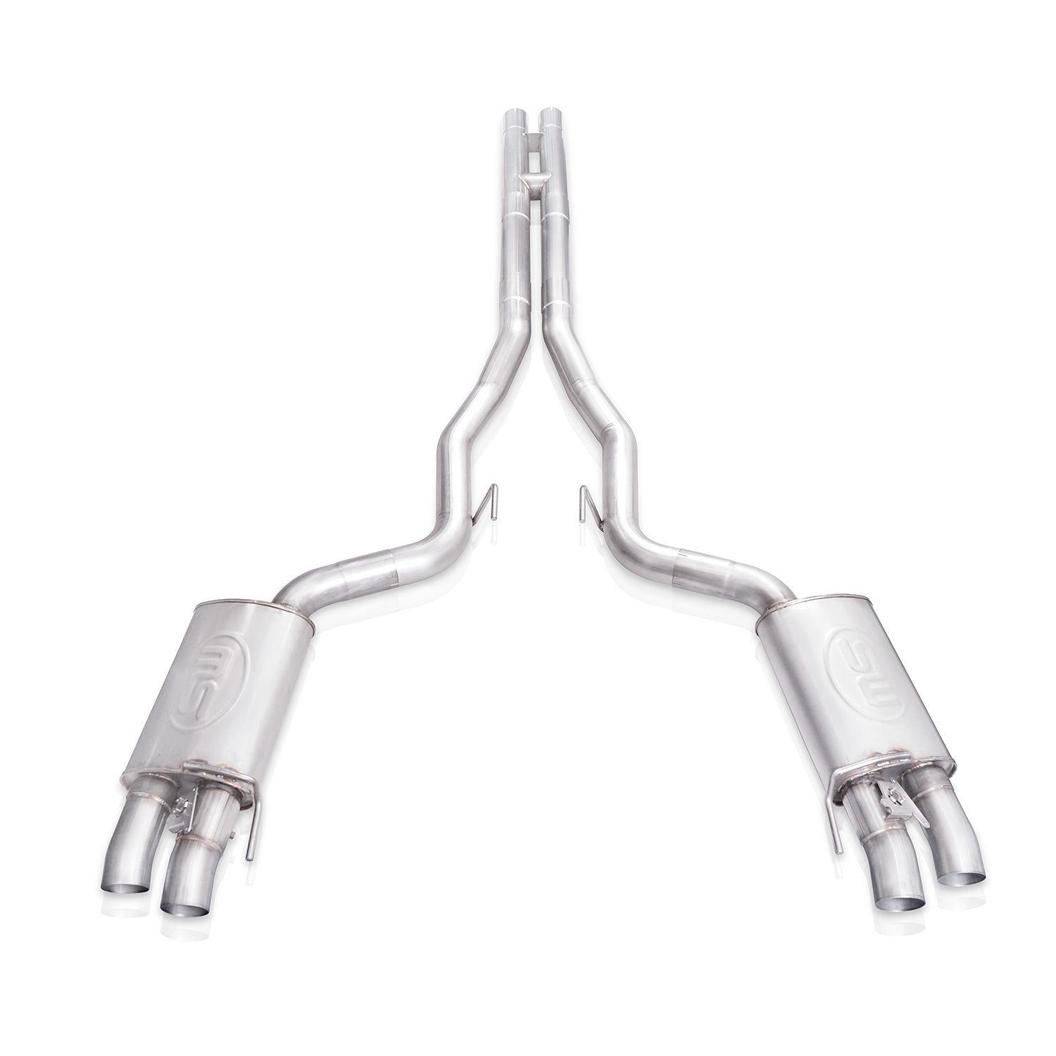 Stainless Works Redline Catback H-pipe Crossover w/NPP Valve Performance Connect - Apollo Off-Road