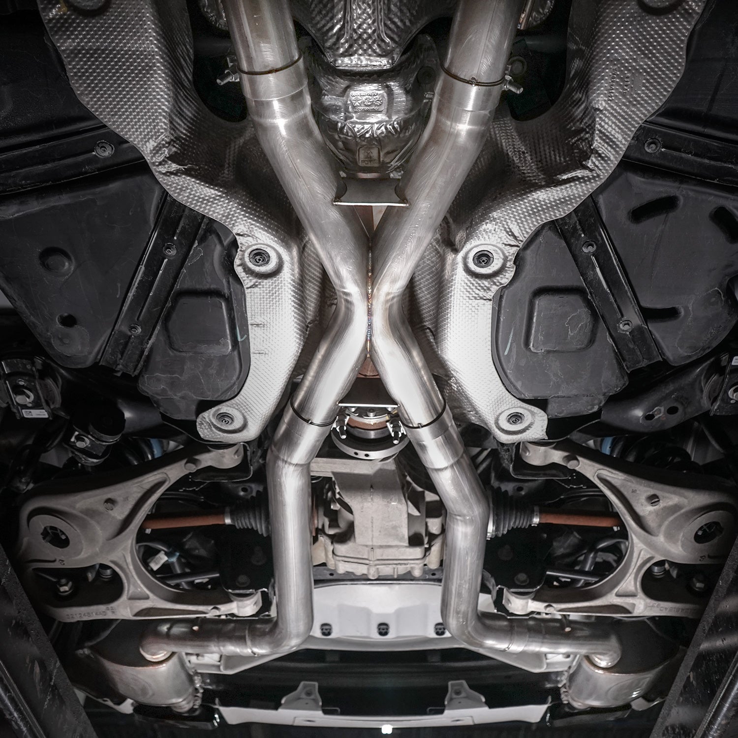 Stainless Works Redline Catback With X-Pipe Crossover - Apollo Off-Road