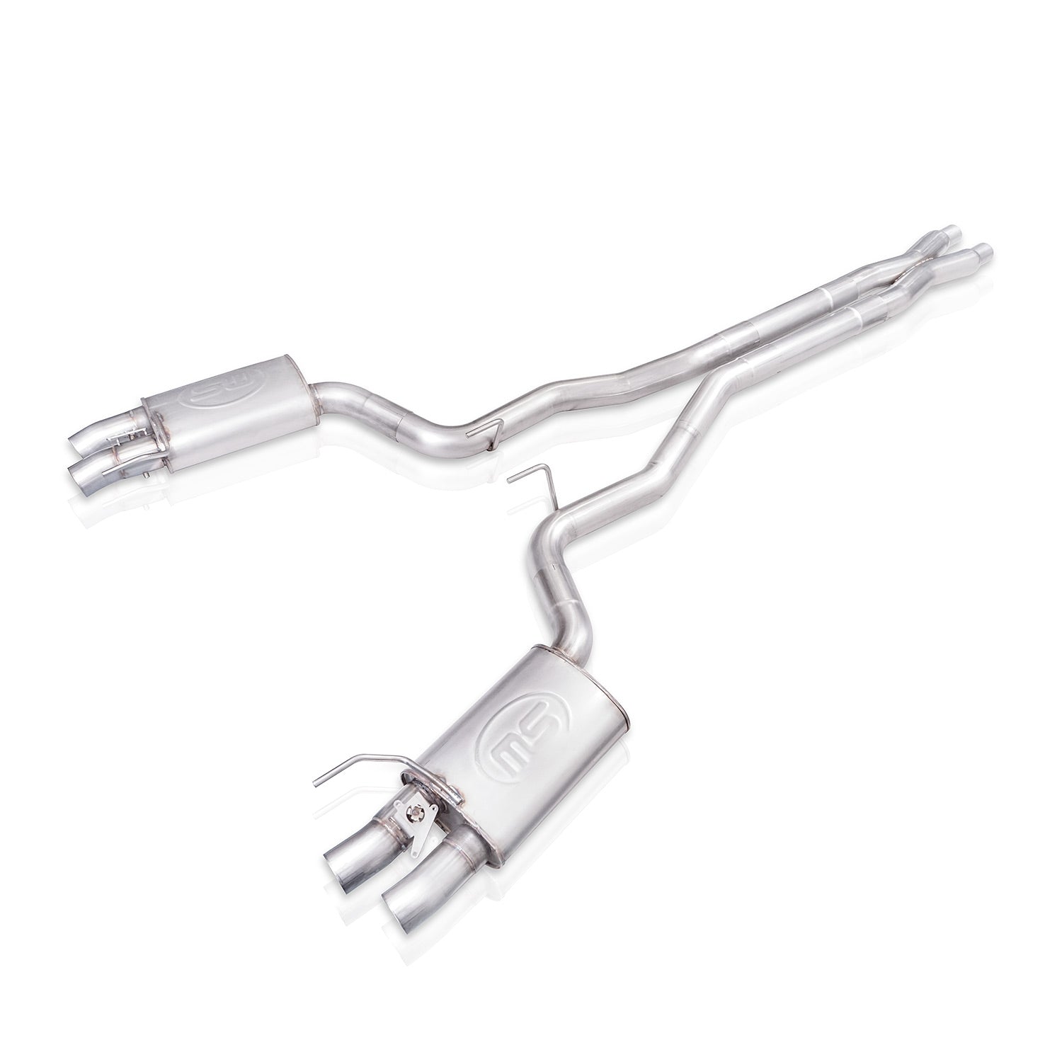 Stainless Works Redline Catback X-pipe Crossover w/NPP Valve Factory Connect - Apollo Off-Road