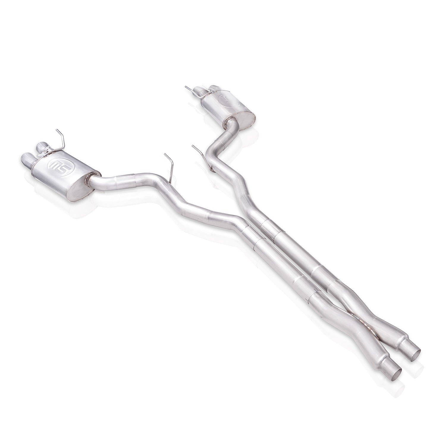 Stainless Works Redline Catback X-pipe Crossover w/NPP Valve Factory Connect - Apollo Off-Road