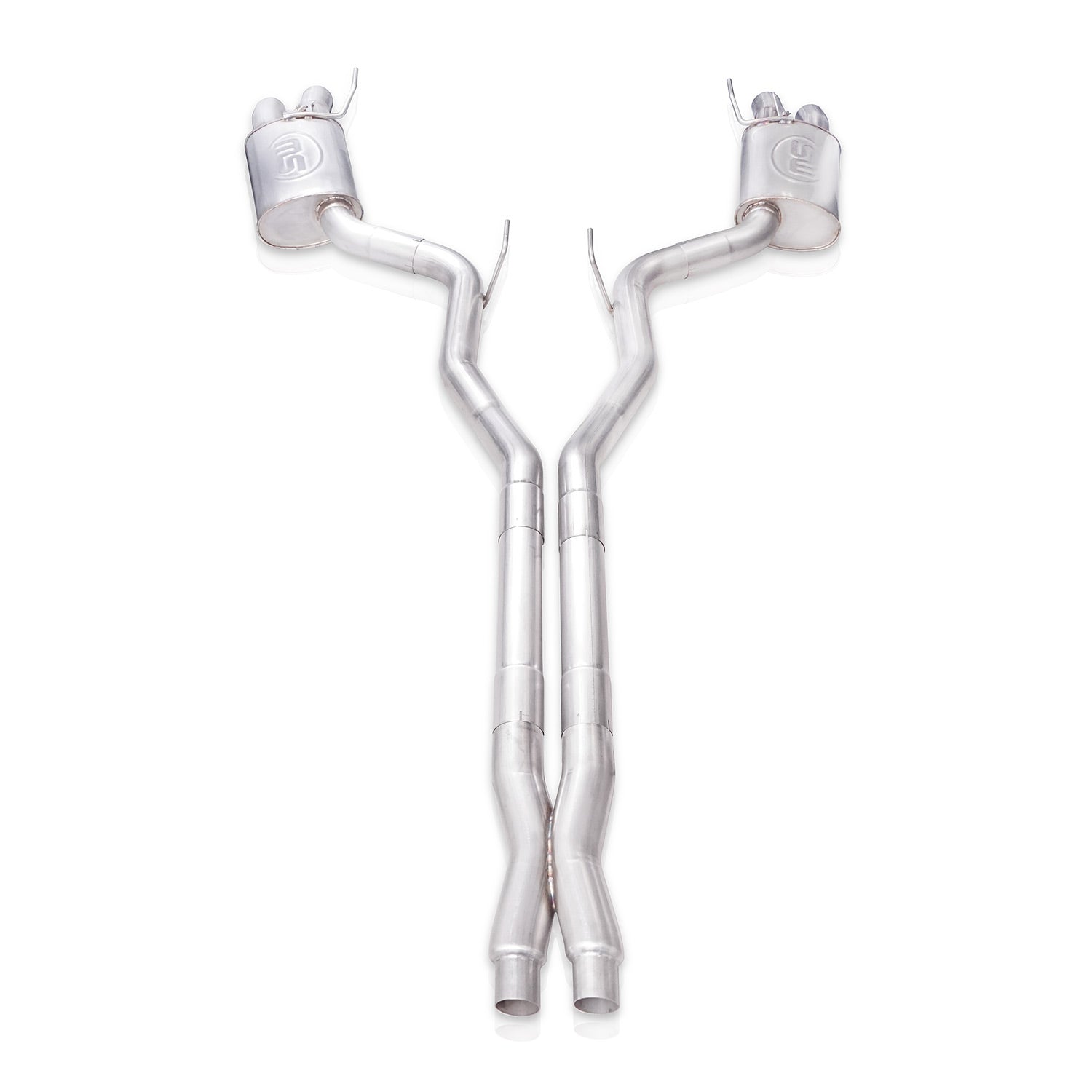 Stainless Works Redline Catback X-pipe Crossover w/NPP Valve Factory Connect - Apollo Off-Road