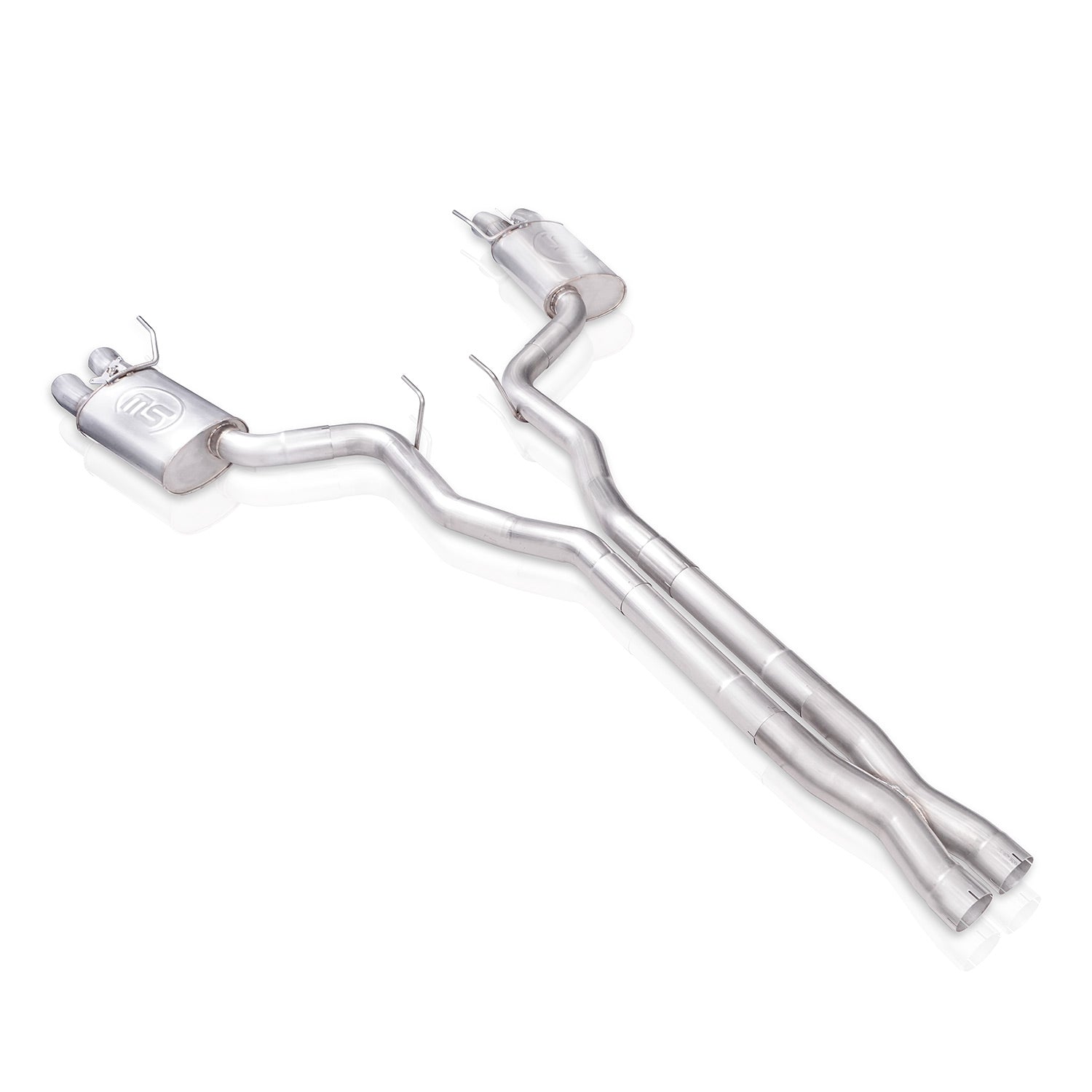 Stainless Works Redline Catback X-pipe Crossover w/NPP Valve Performance Connect - Apollo Off-Road