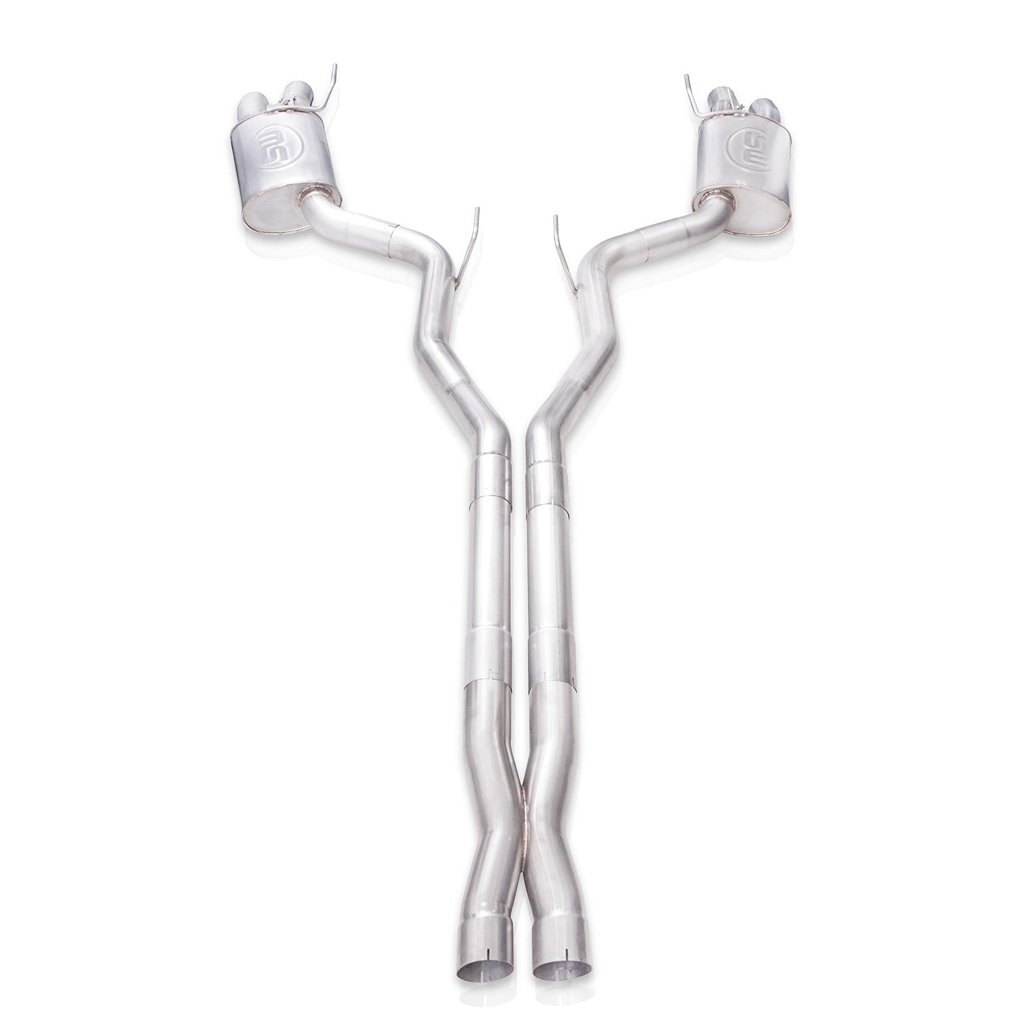 Stainless Works Redline Catback X-pipe Crossover w/NPP Valve Performance Connect - Apollo Off-Road