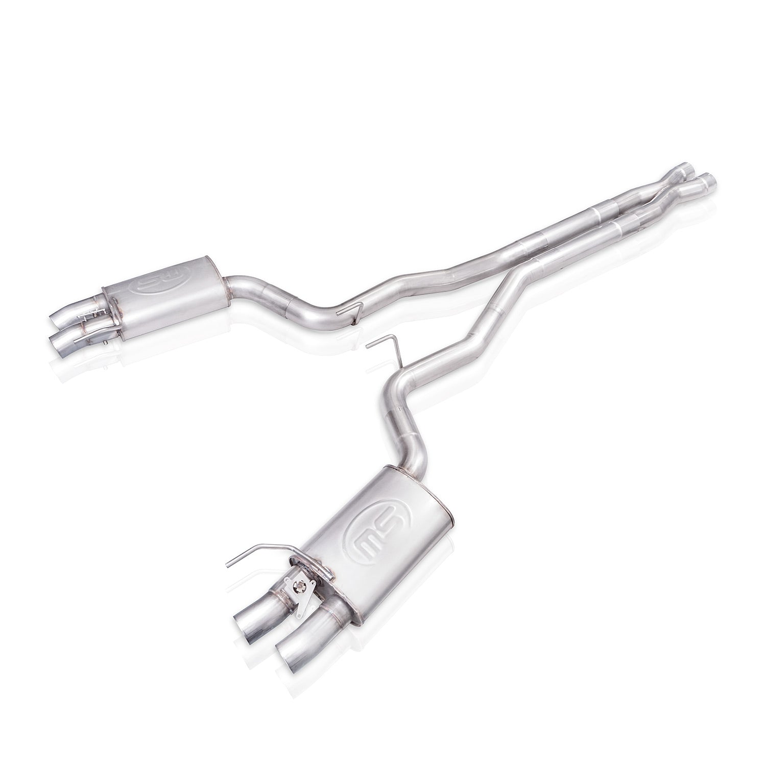 Stainless Works Redline Catback X-pipe Crossover w/NPP Valve Performance Connect - Apollo Off-Road