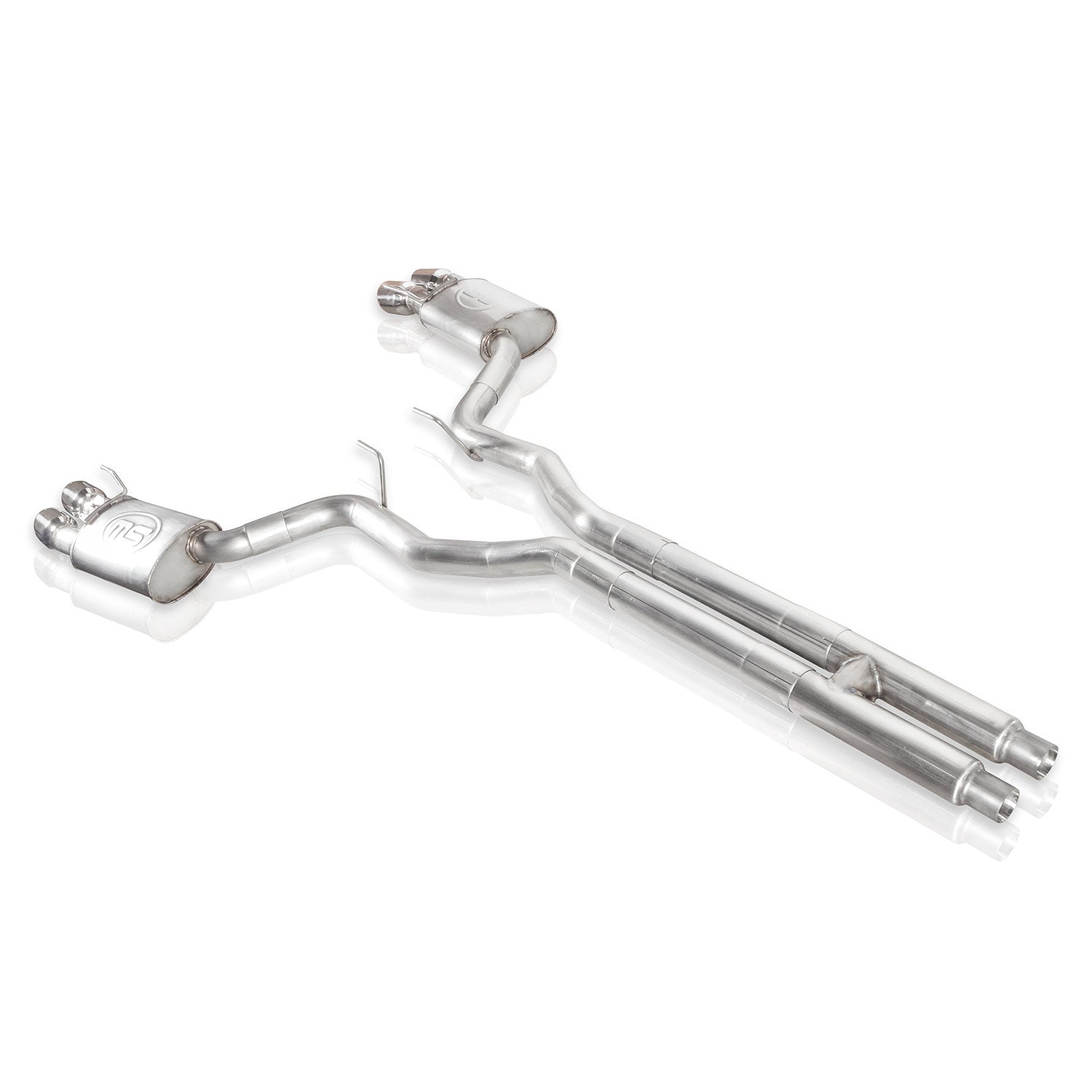 Stainless Works Redline H-Pipe Catback Factory Connect With Valve - Apollo Off-Road
