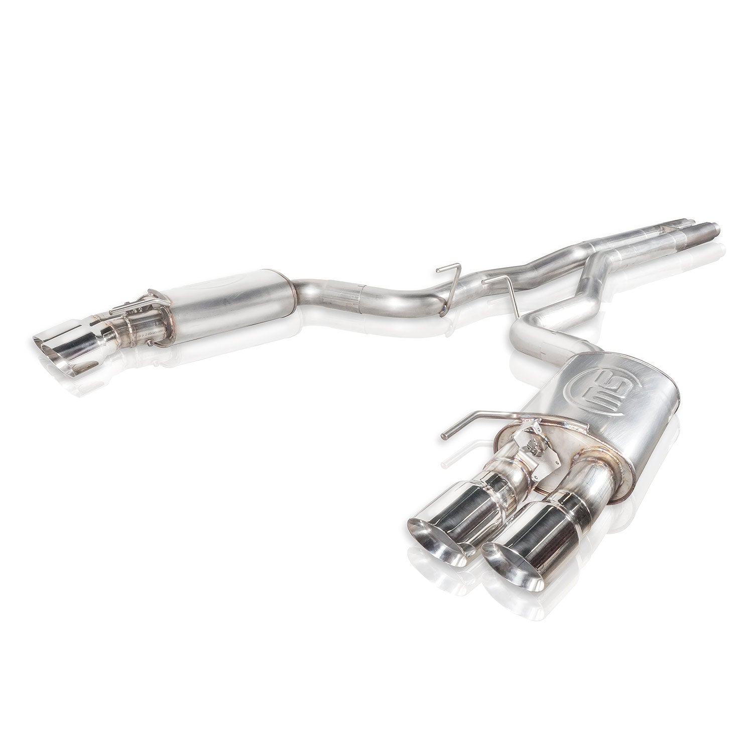 Stainless Works Redline H-Pipe Catback Factory Connect With Valve - Apollo Off-Road