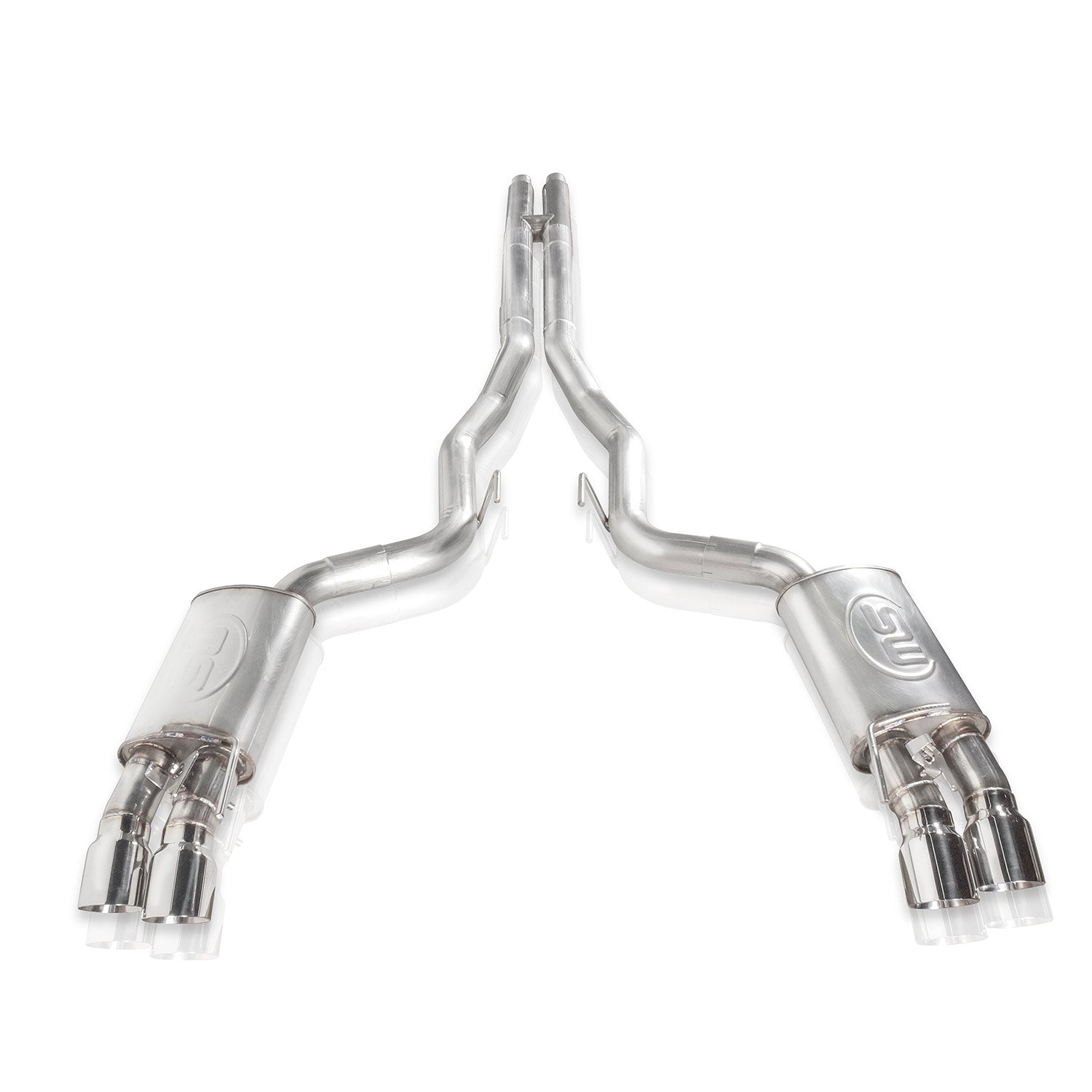 Stainless Works Redline H-Pipe Catback Factory Connect With Valve - Apollo Off-Road