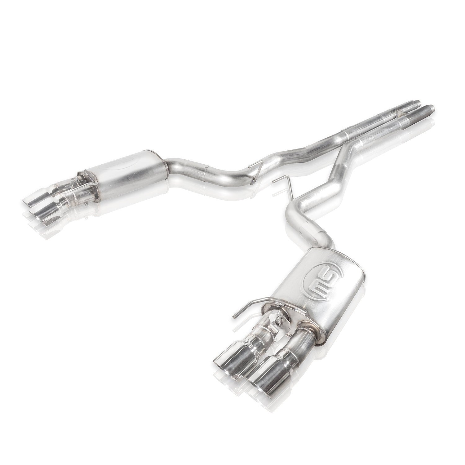 Stainless Works Redline H-Pipe Catback Performance Connect With Valve - Apollo Off-Road