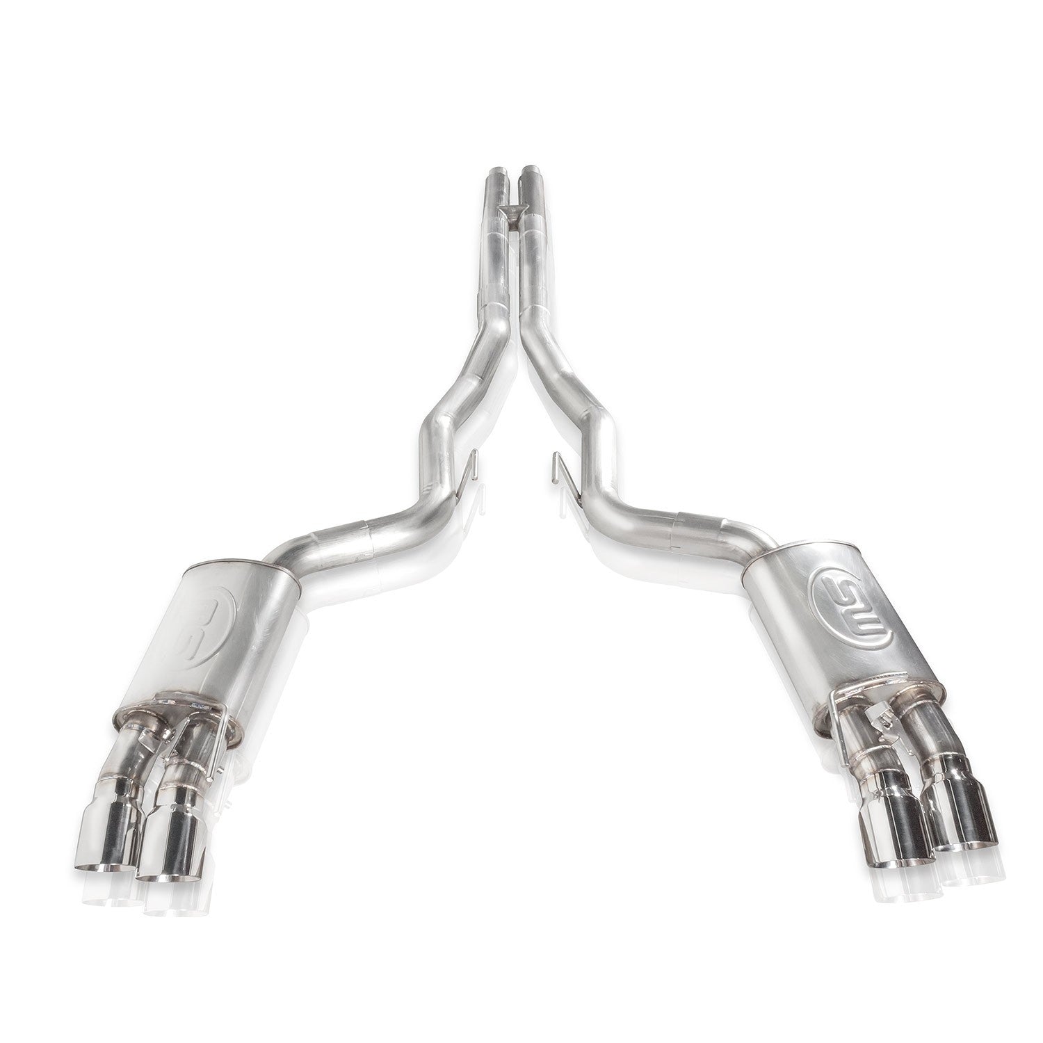Stainless Works Redline H-Pipe Catback Performance Connect With Valve - Apollo Off-Road