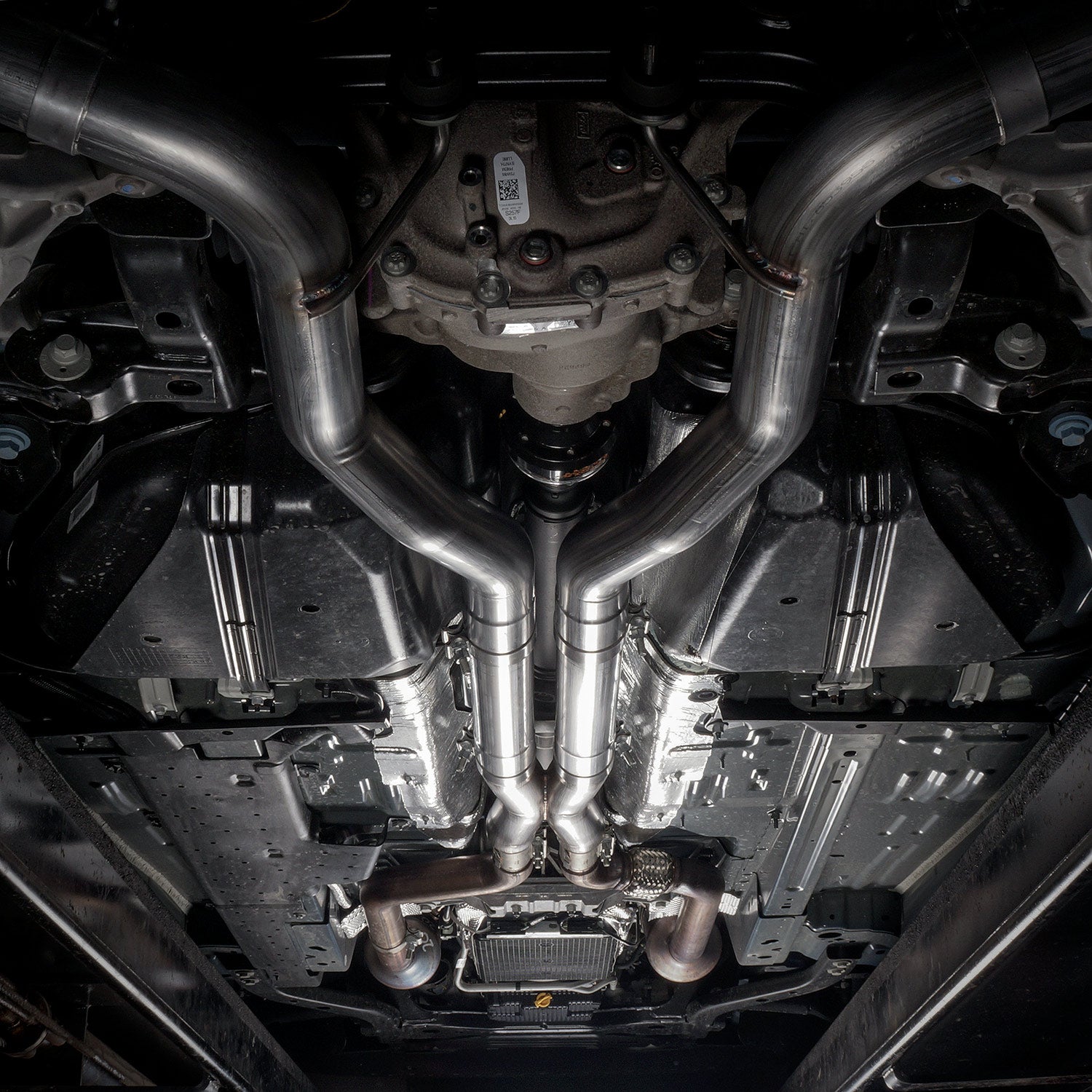 Stainless Works Redline X-Pipe Catback Factory Connect With Valve - Apollo Off-Road