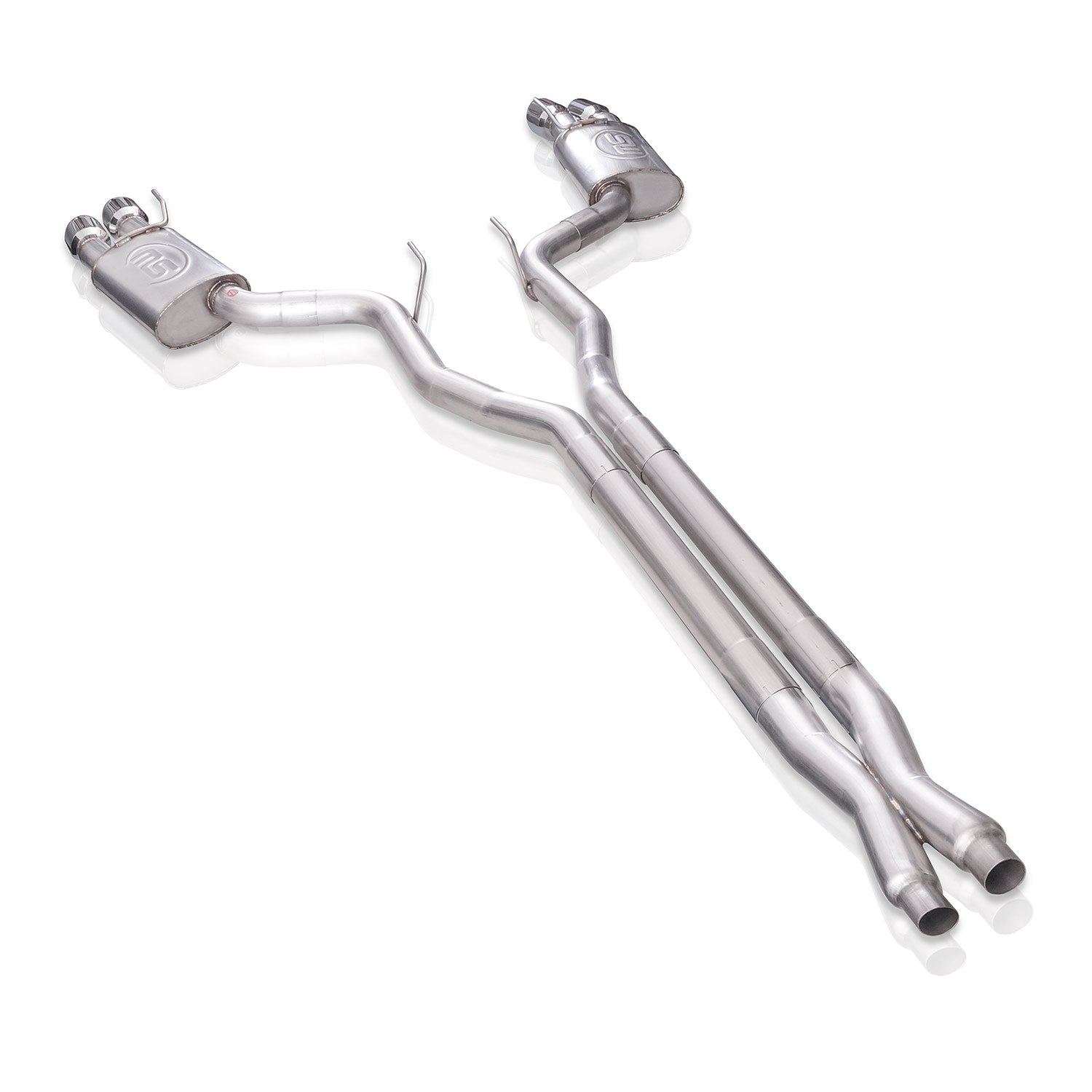 Stainless Works Redline X-Pipe Catback Factory Connect W/O Valve - Apollo Off-Road
