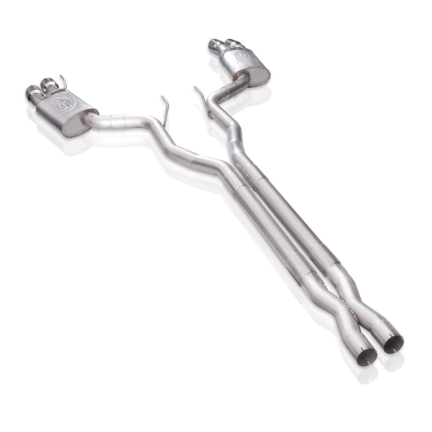 Stainless Works Redline X-Pipe Catback Performance Connect W/O Valve - Apollo Off-Road