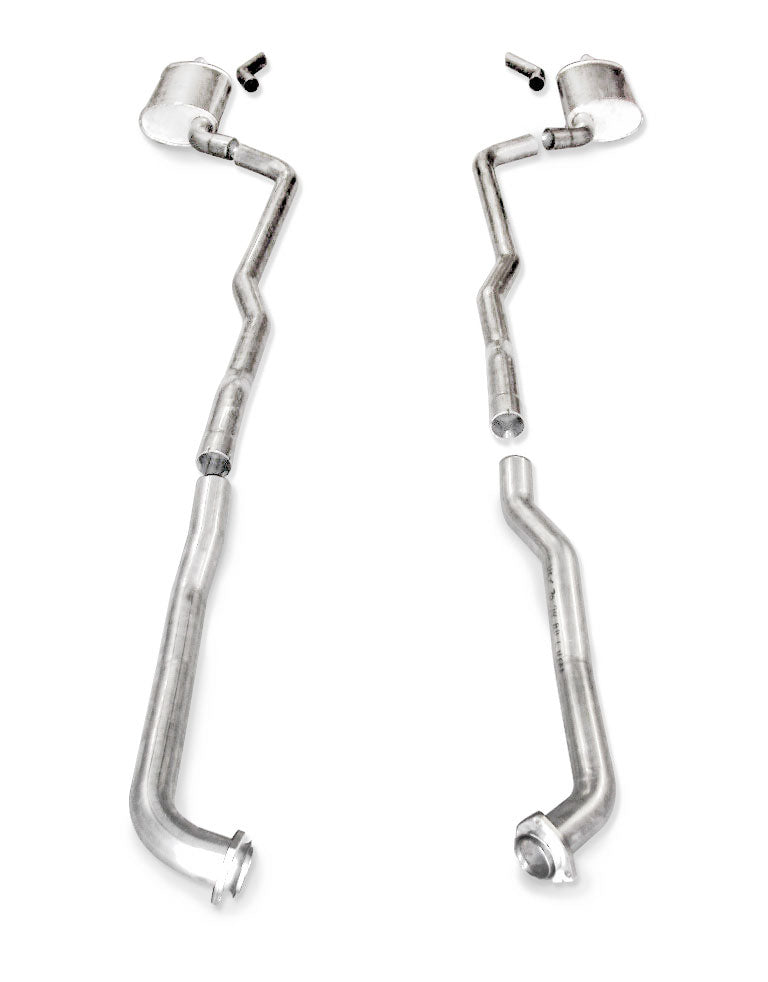 Stainless Works SBC Catback Dual Long Chambered Mufflers Factory Connect - Apollo Off-Road