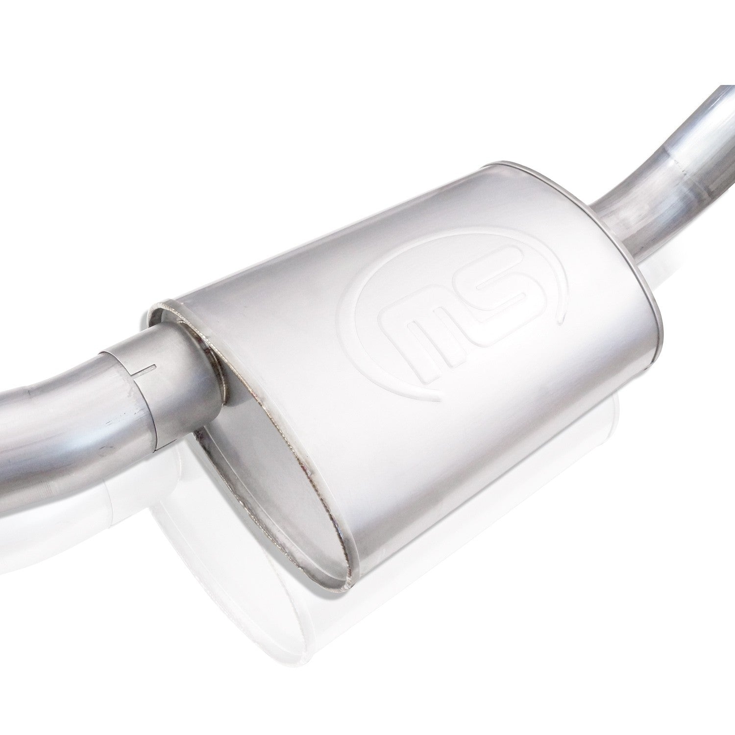 Stainless Works SBC Catback Dual Turbo Chambered Mufflers Aftermarket Connect - Apollo Off-Road