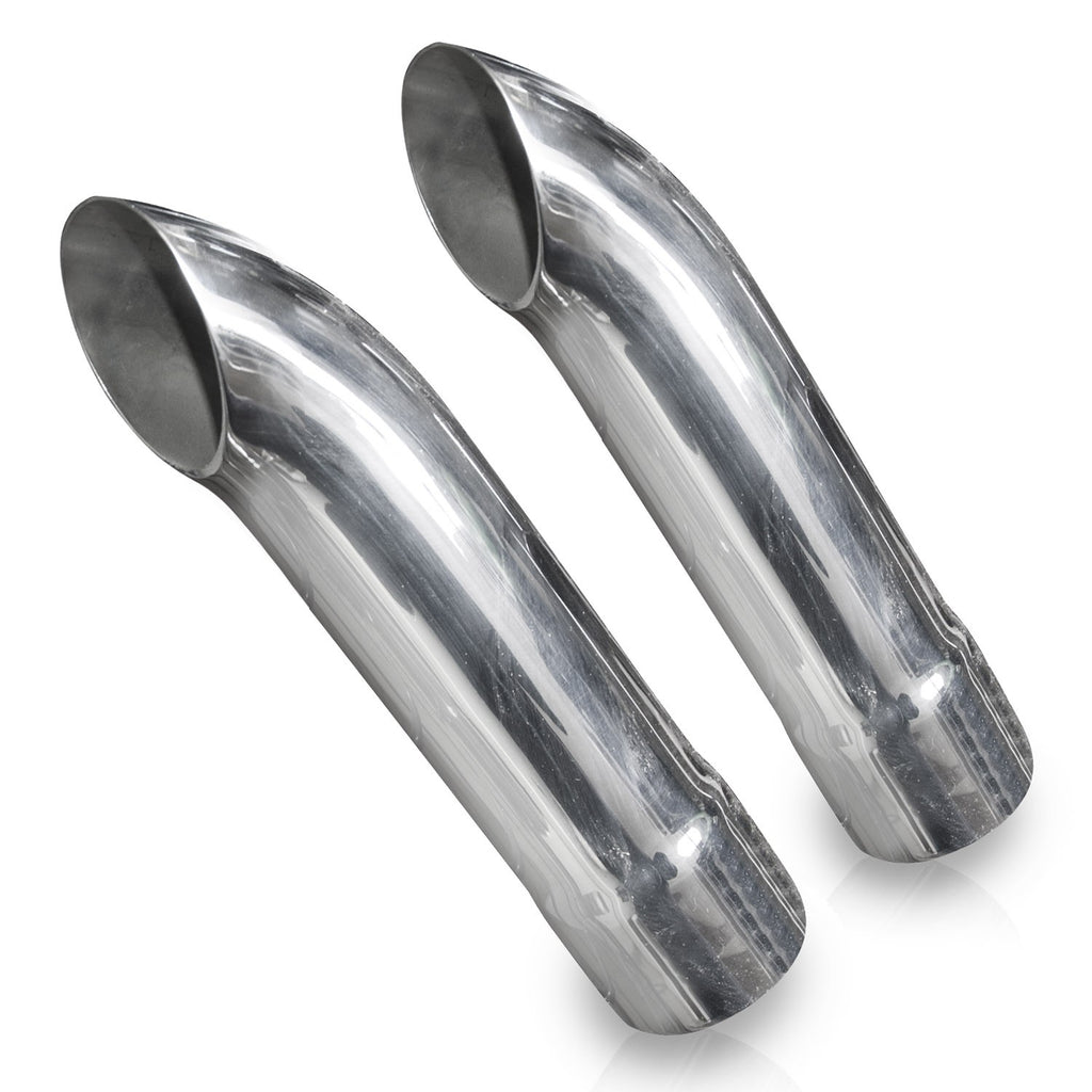 Stainless Works Short Turn Down Tips 2" Inlet - Apollo Off-Road
