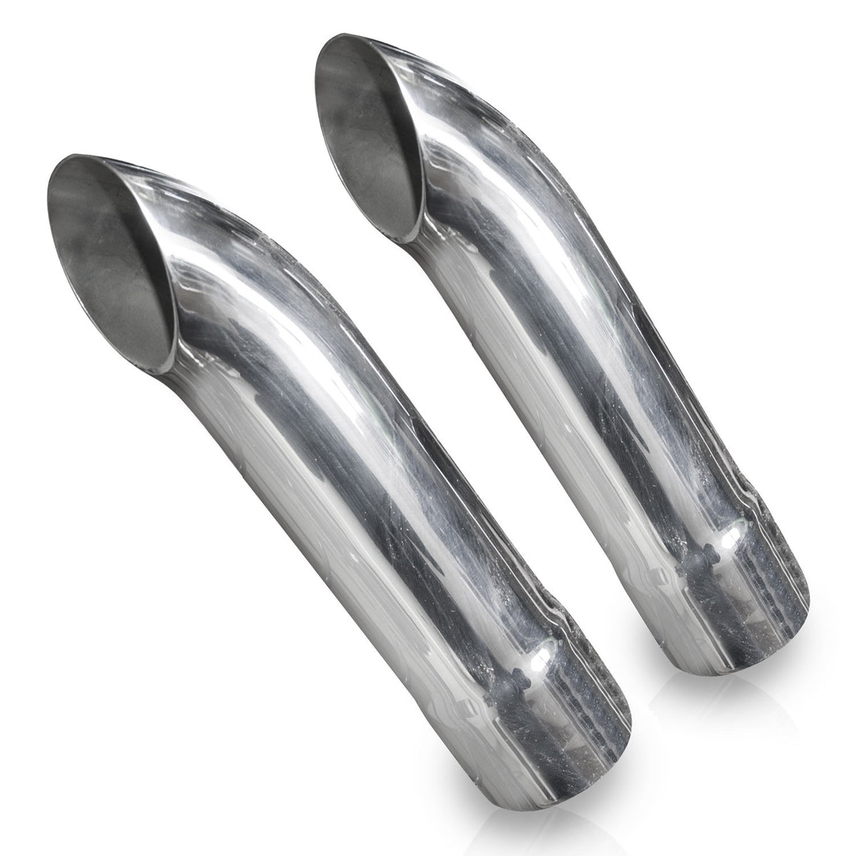 Stainless Works Short Turn Down Tips 2" Inlet - Apollo Off-Road