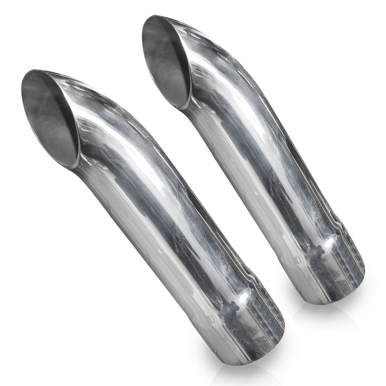 Stainless Works Short Turn Down Tips 3" Inlet - Apollo Off-Road