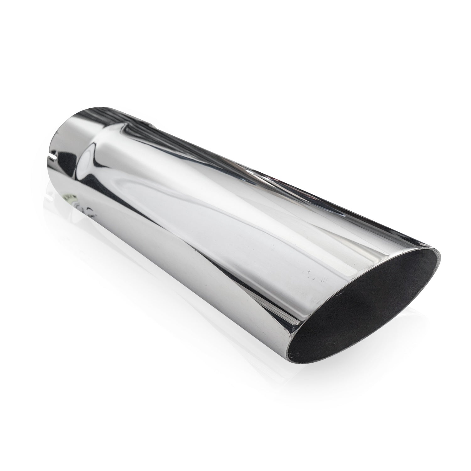 Stainless Works Slash Cut Tip 3-1/2" Inlet - Apollo Off-Road