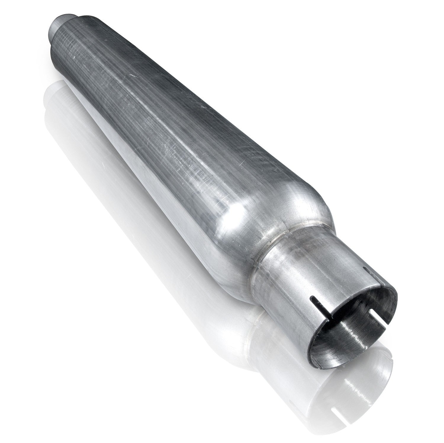 Stainless Works Smooth Tube 2-1/4" Muffler - Apollo Off-Road