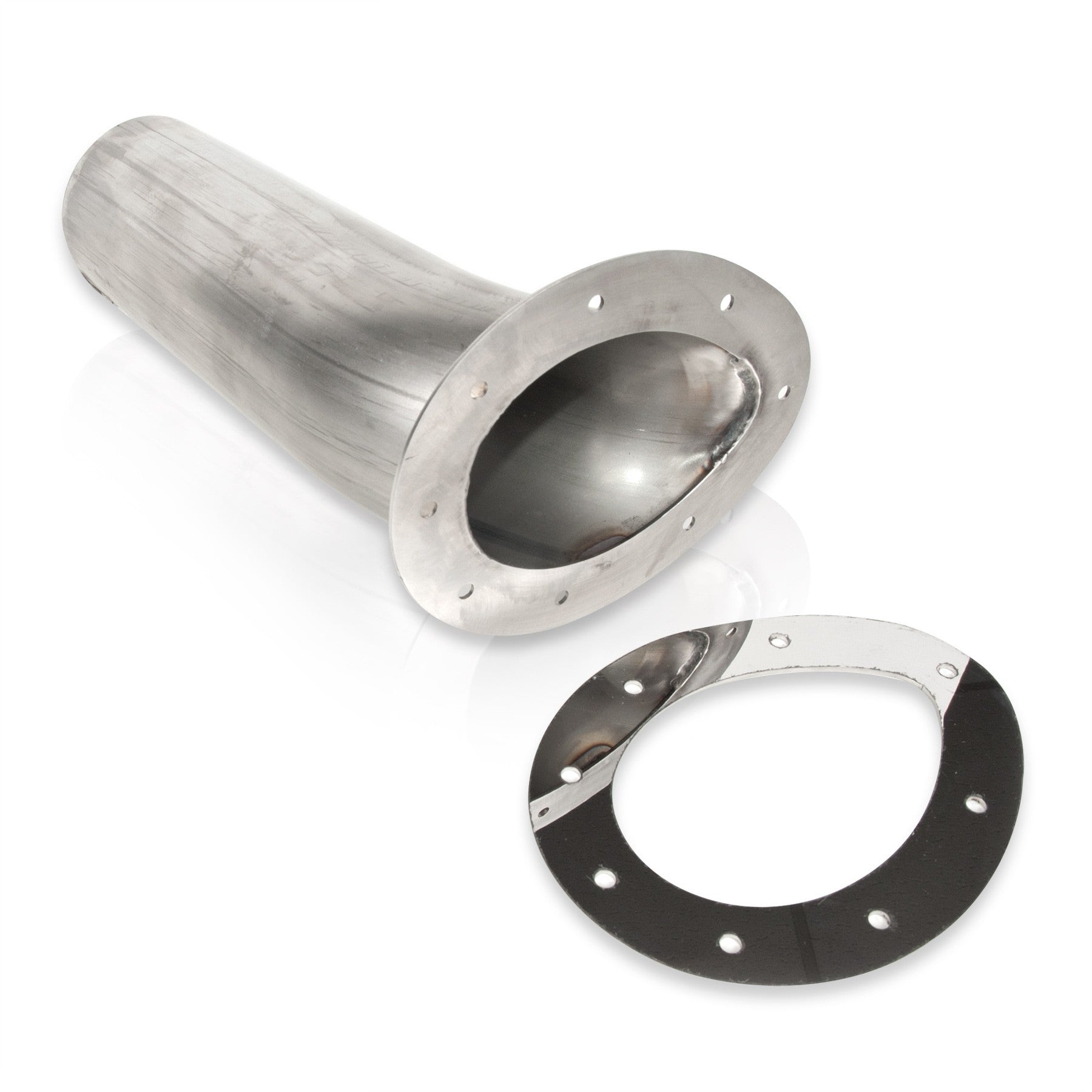 Stainless Works Thru Body Teardrop Tip 3-1/2" Inlet - Apollo Off-Road