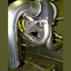 Stainless Works Turbo Header Kit 1-7/8" Down & Forward Performance Connect - Apollo Off-Road