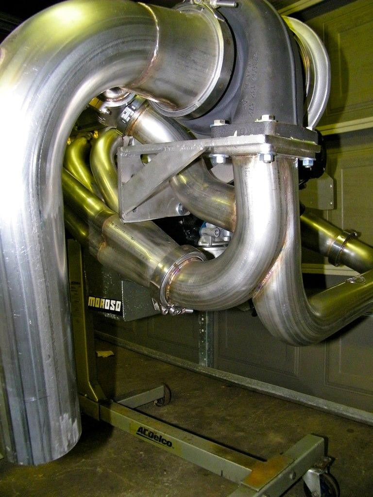 Stainless Works Turbo Header Kit 1-7/8" Down & Forward Performance Connect - Apollo Off-Road
