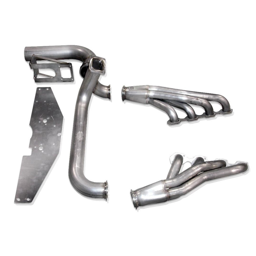 Stainless Works Turbo Header Kit 1-7/8" Down & Forward Performance Connect - Apollo Off-Road