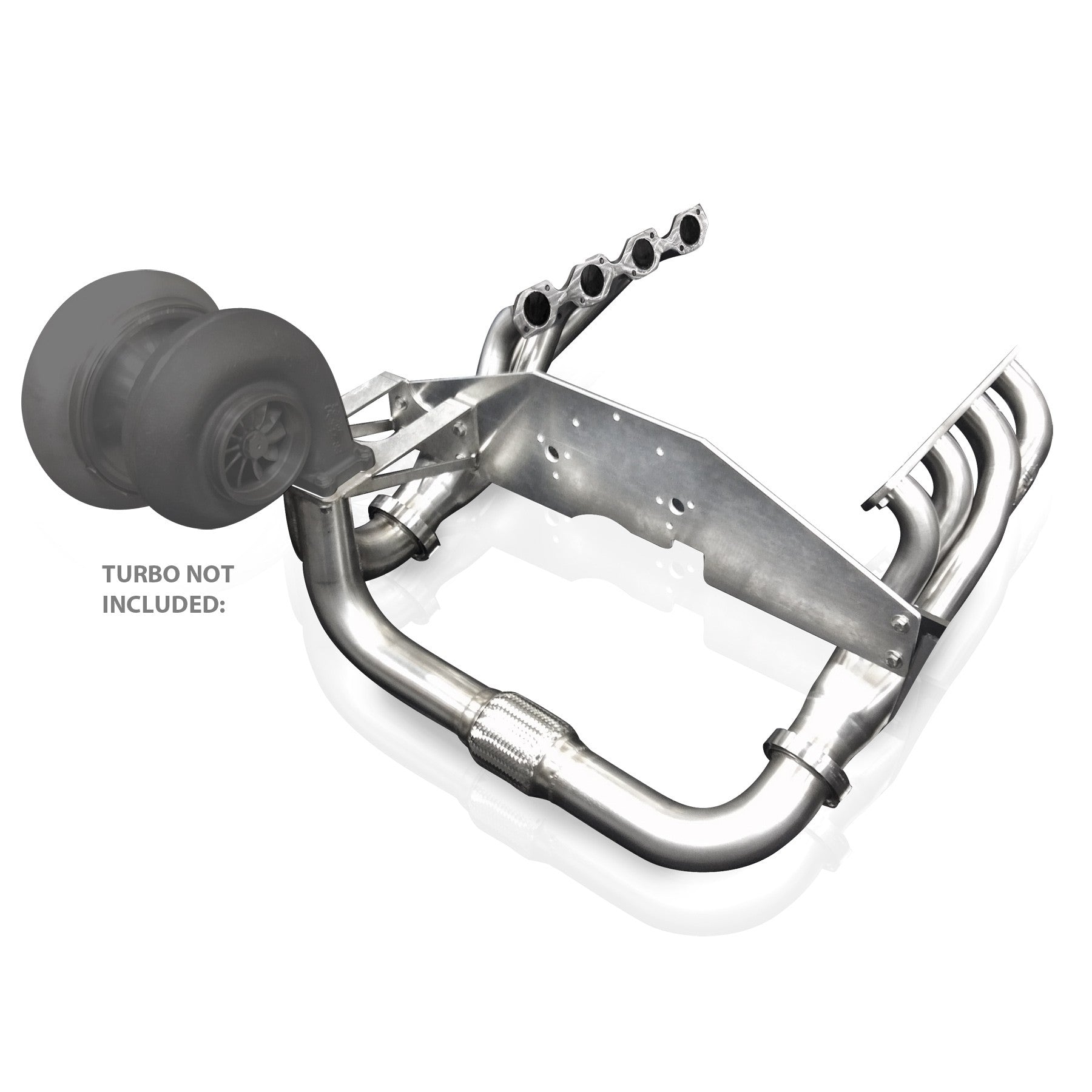 Stainless Works Turbo Header Kit 1-7/8" Down & Forward Performance Connect - Apollo Off-Road