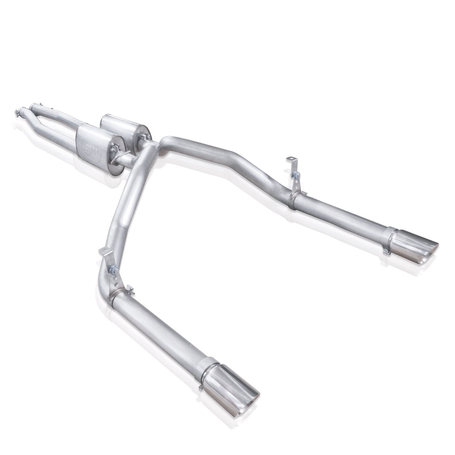 Stainless Works Under/Bumper Catback Chambered Mufflers Performance Connect - Apollo Off-Road