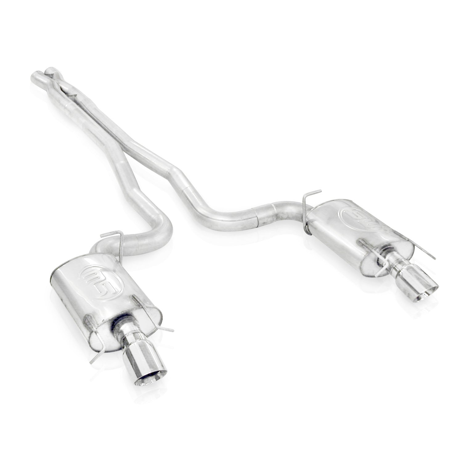 Stainless Works Wagon Catback Dual Turbo Chambered Mufflers Performance Connect - Apollo Off-Road