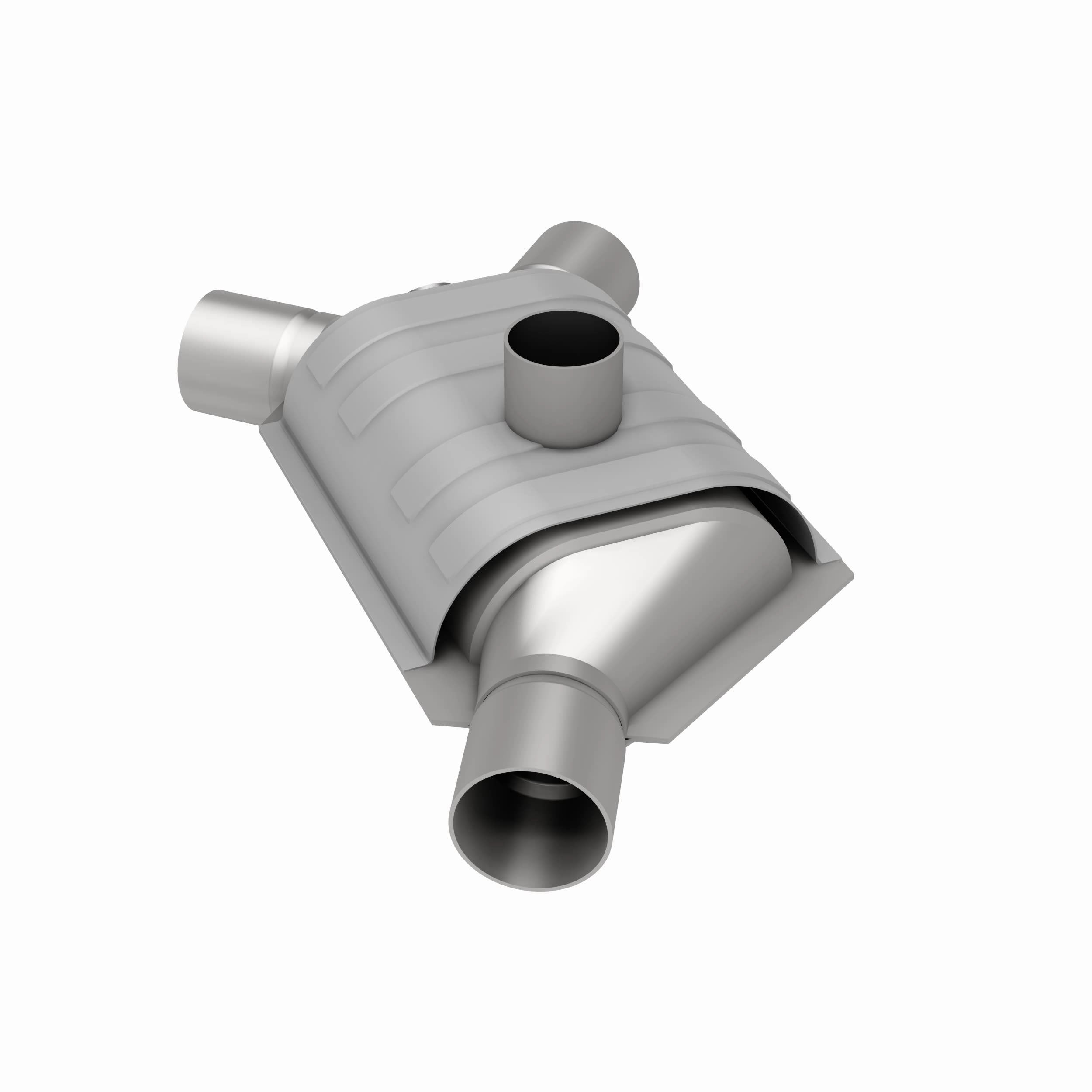 Standard Grade Universal Catalytic Converter - 2.00in. - Apollo Off-Road