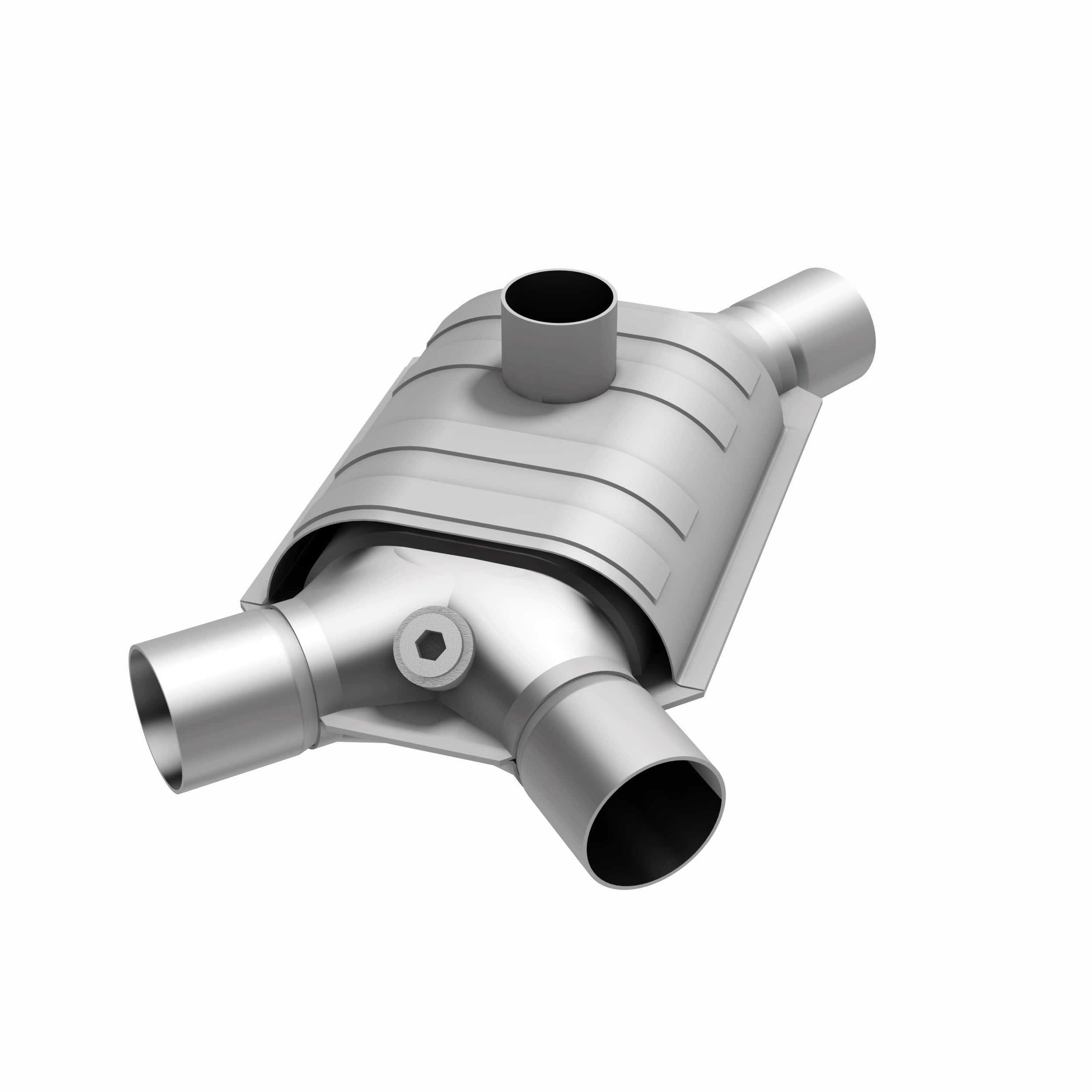 Standard Grade Universal Catalytic Converter - 2.00in. - Apollo Off-Road