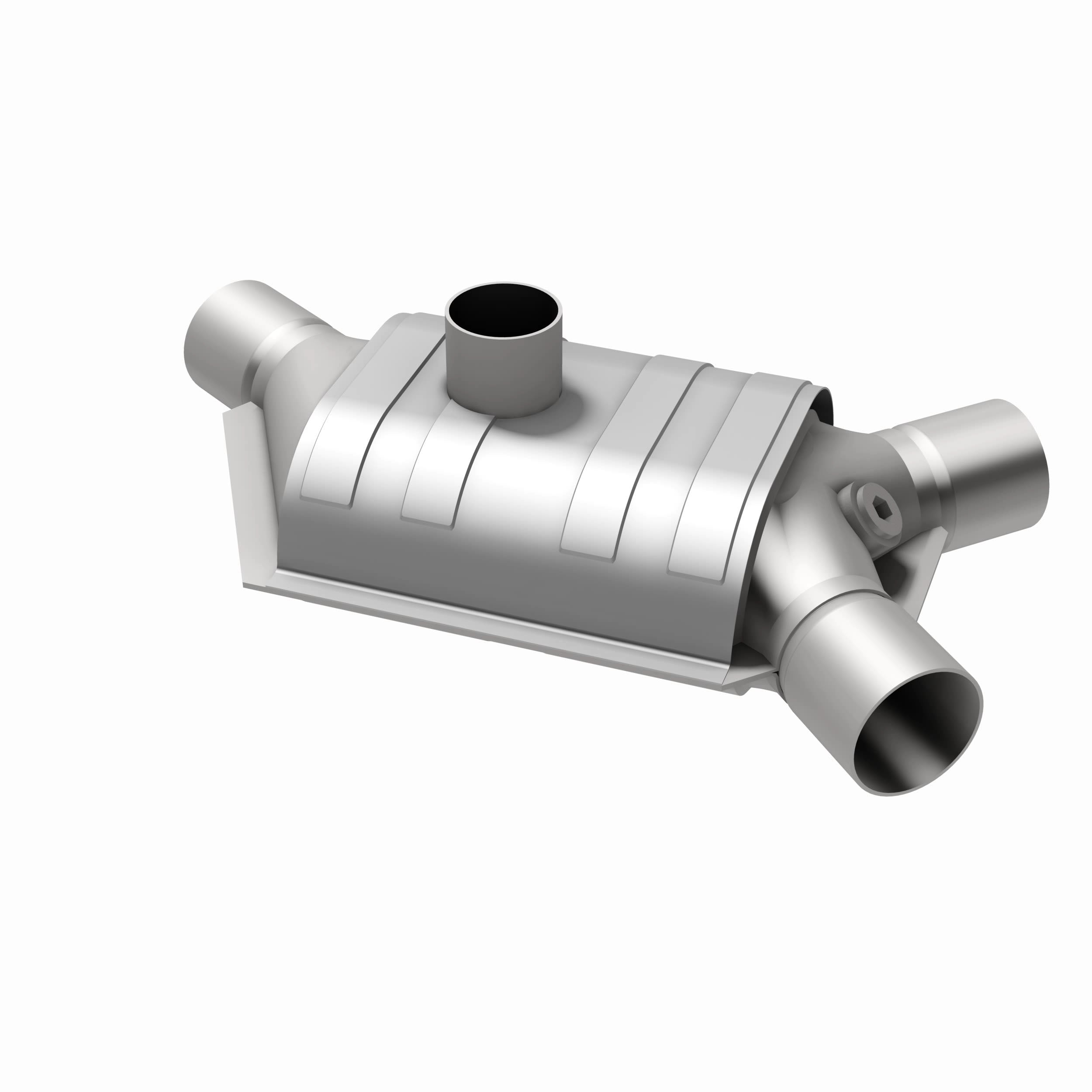 Standard Grade Universal Catalytic Converter - 2.00in. - Apollo Off-Road