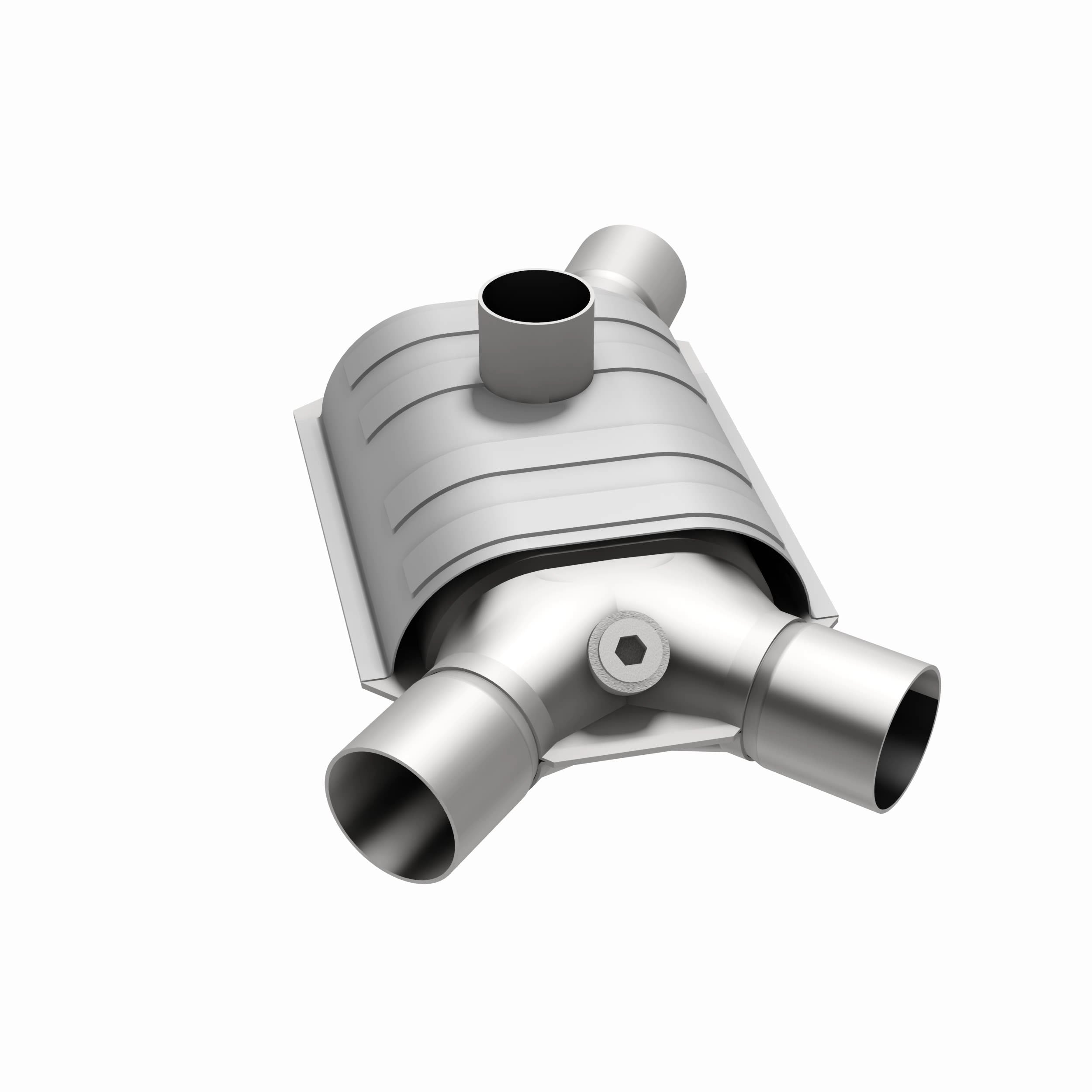Standard Grade Universal Catalytic Converter - 2.00in. - Apollo Off-Road