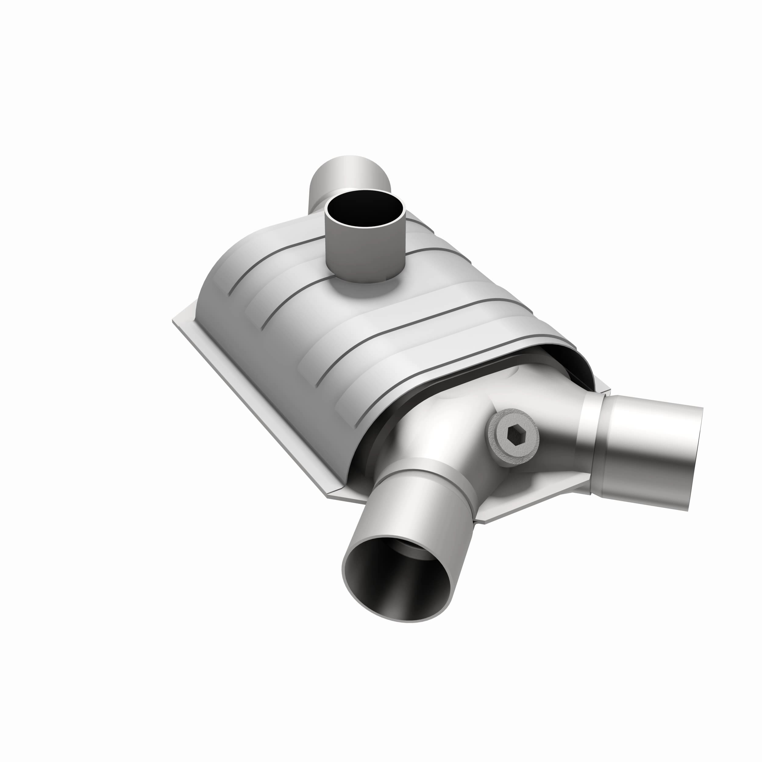 Standard Grade Universal Catalytic Converter - 2.00in. - Apollo Off-Road