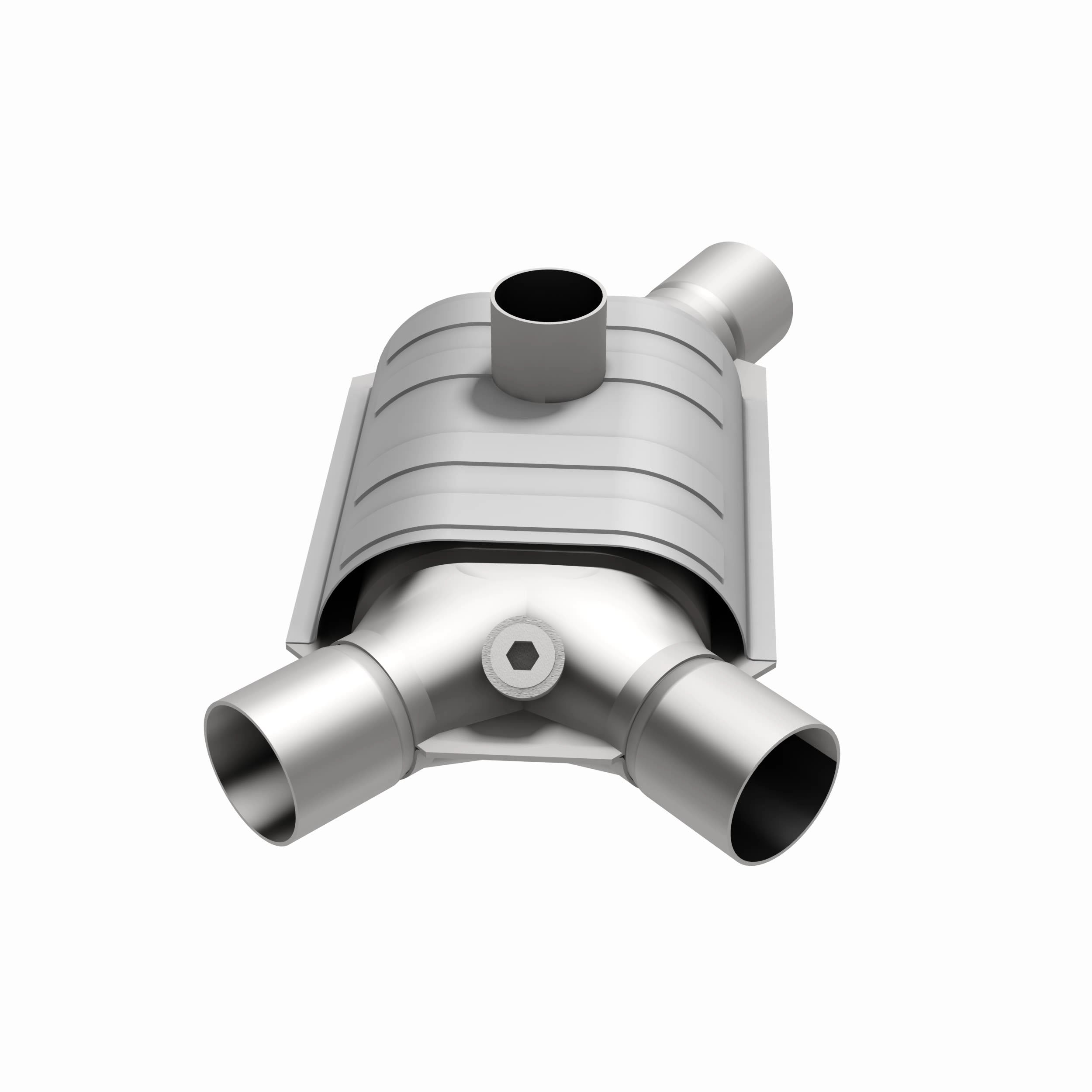 Standard Grade Universal Catalytic Converter - 2.00in. - Apollo Off-Road