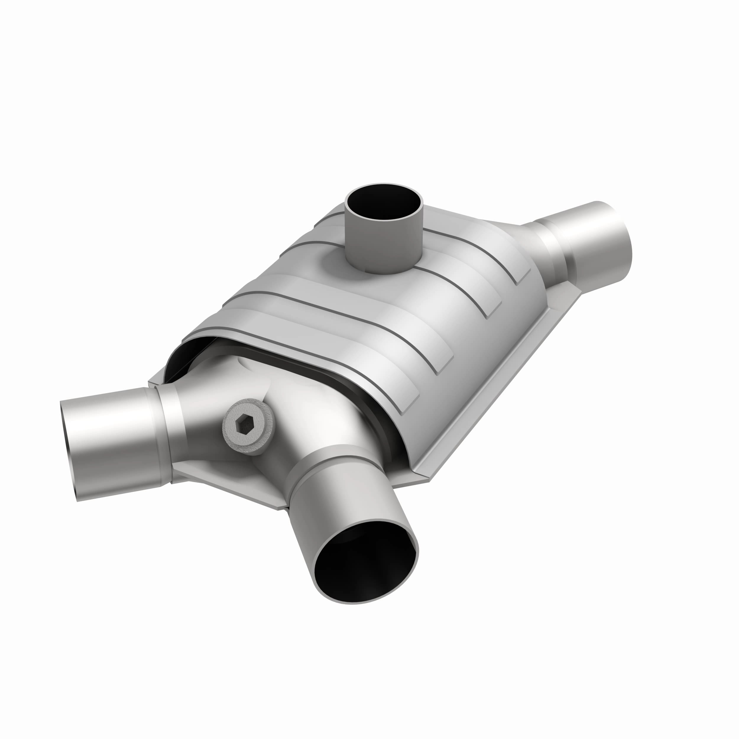 Standard Grade Universal Catalytic Converter - 2.00in. - Apollo Off-Road