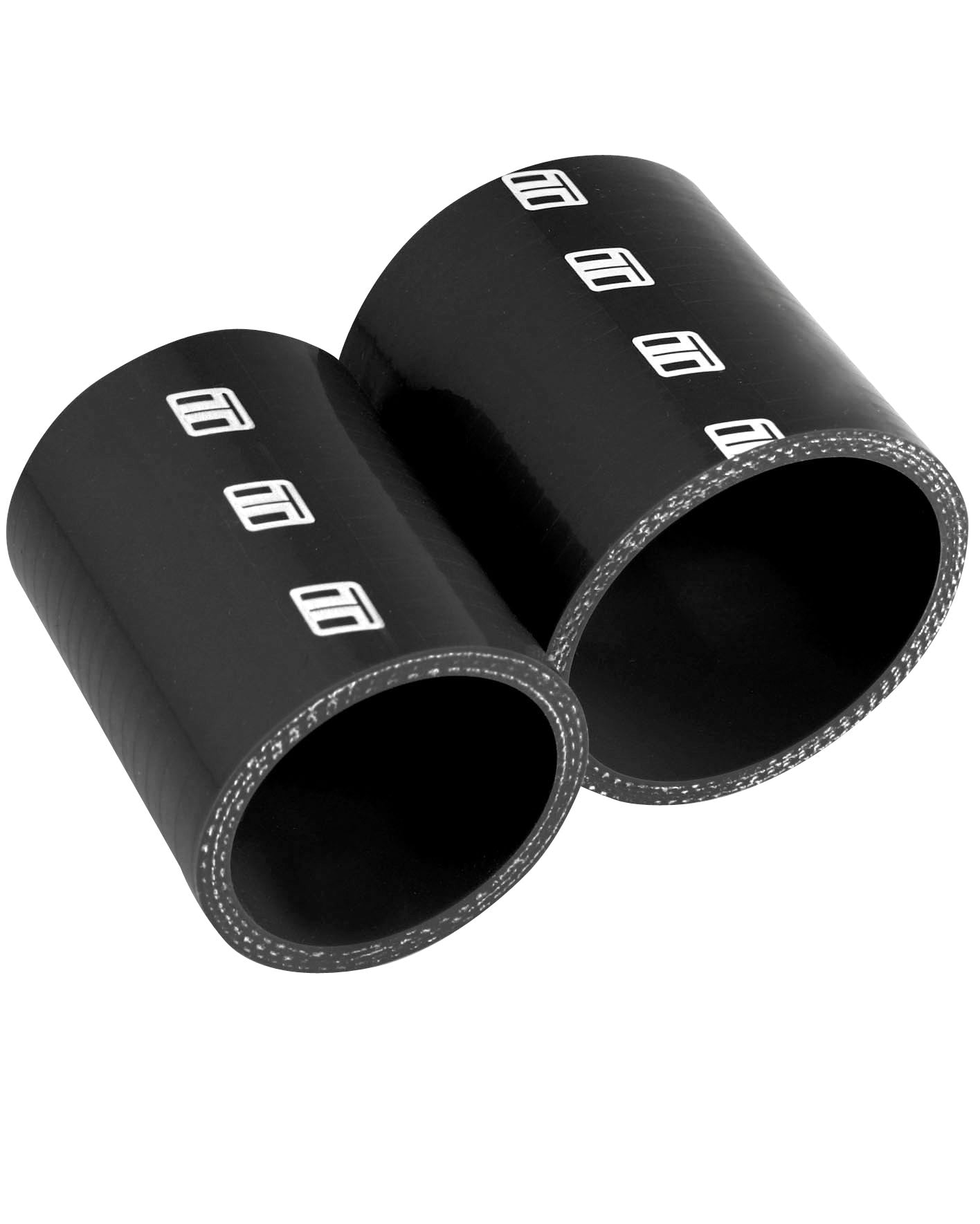 Straight 3.00" ID x 75mm - Black TS-HS300075-BK - Apollo Off-Road