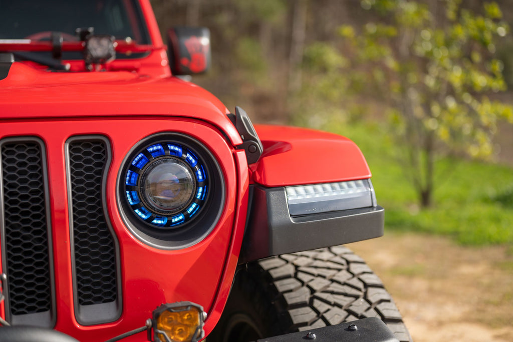 Super7 RGBW Halo System: Jeep JL/JT (18-24) - Apollo Off-Road