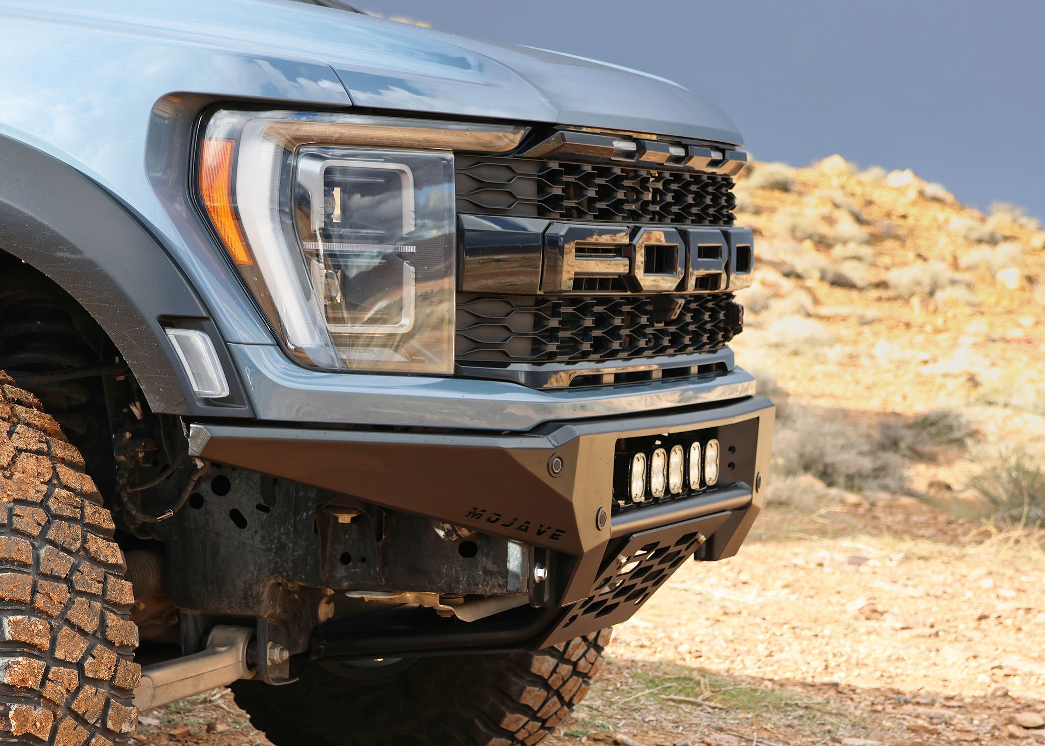 SVC Offroad Mojave Bolt On Front Bumper - 21+ Ford Raptor / Raptor R