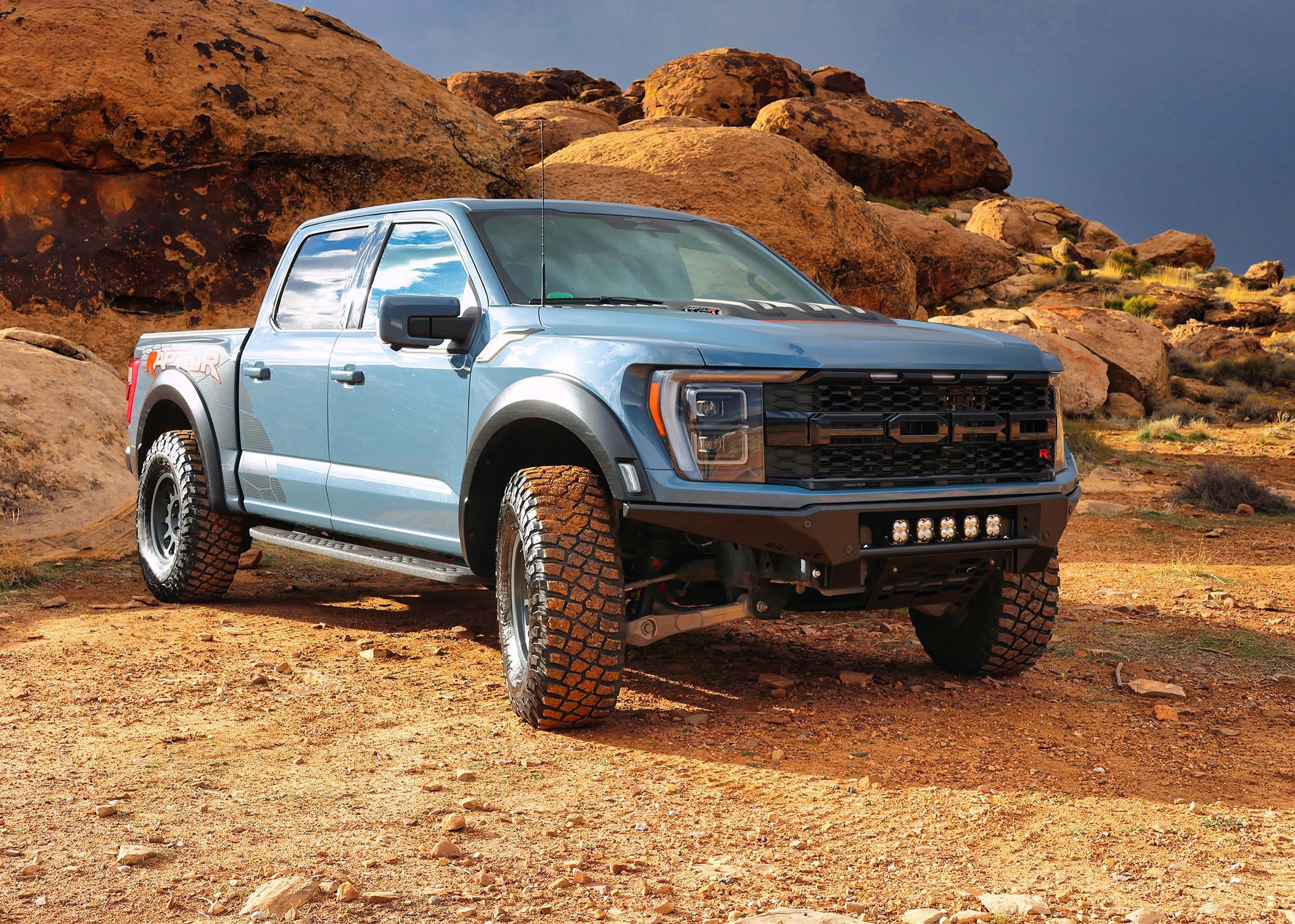 SVC Offroad Mojave Bolt On Front Bumper - 21+ Ford Raptor / Raptor R