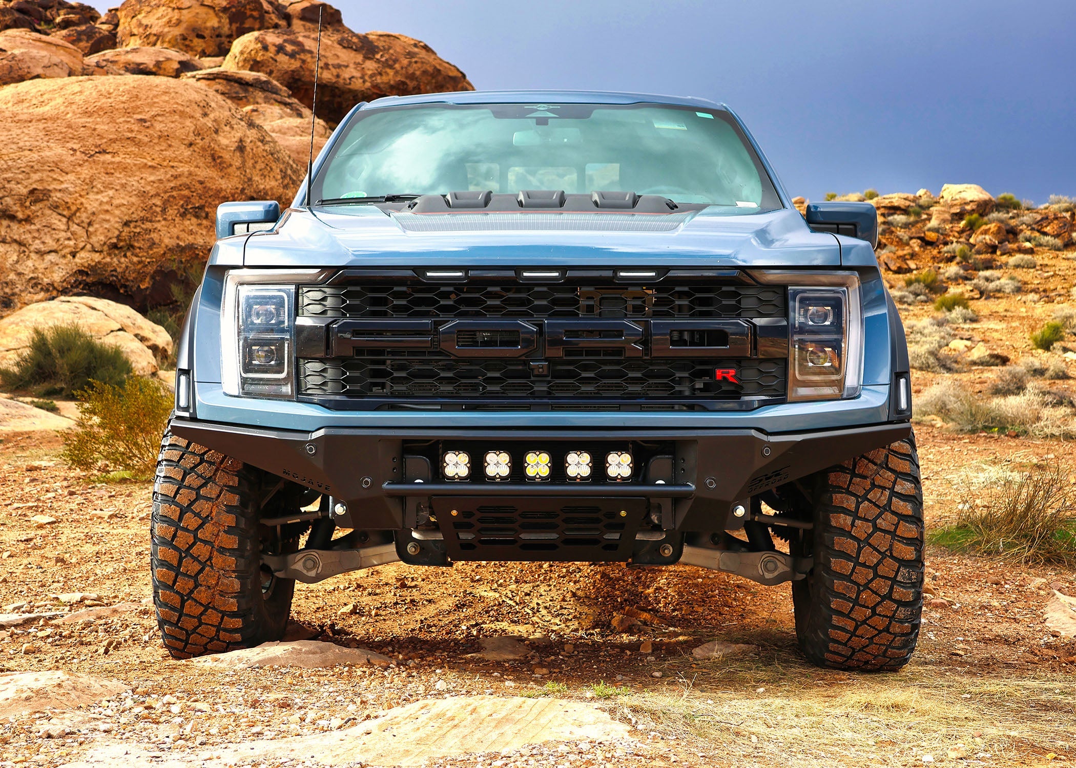 SVC Offroad Mojave Bolt On Front Bumper - 21+ Ford Raptor / Raptor R