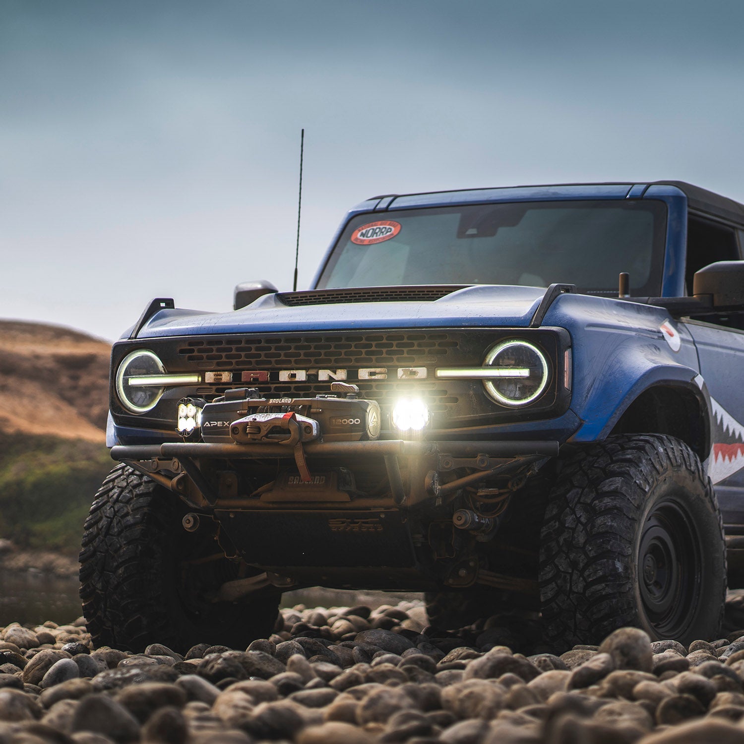 SVC Offroad Winch Baja Front Bumper - 21+ Ford Bronco