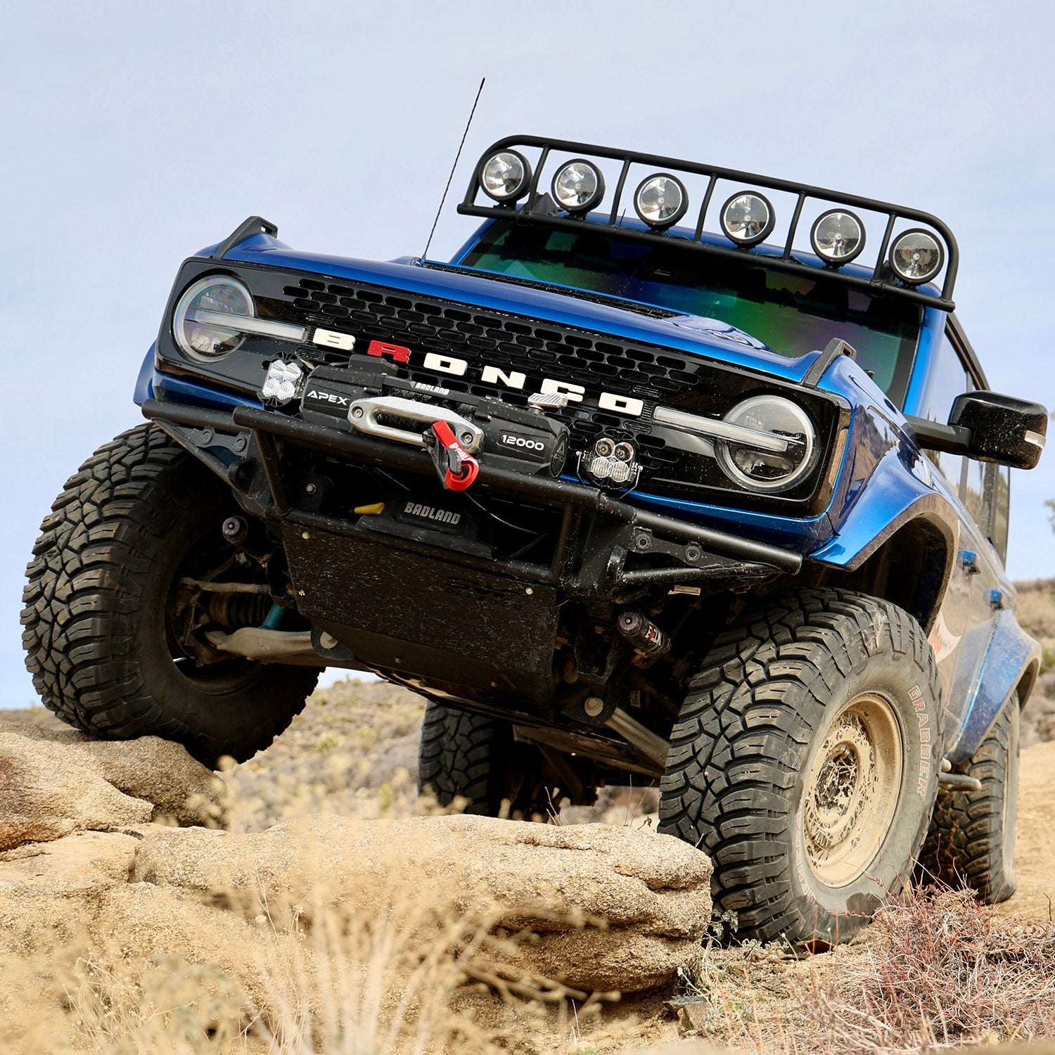SVC Offroad Winch Baja Front Bumper - 21+ Ford Bronco