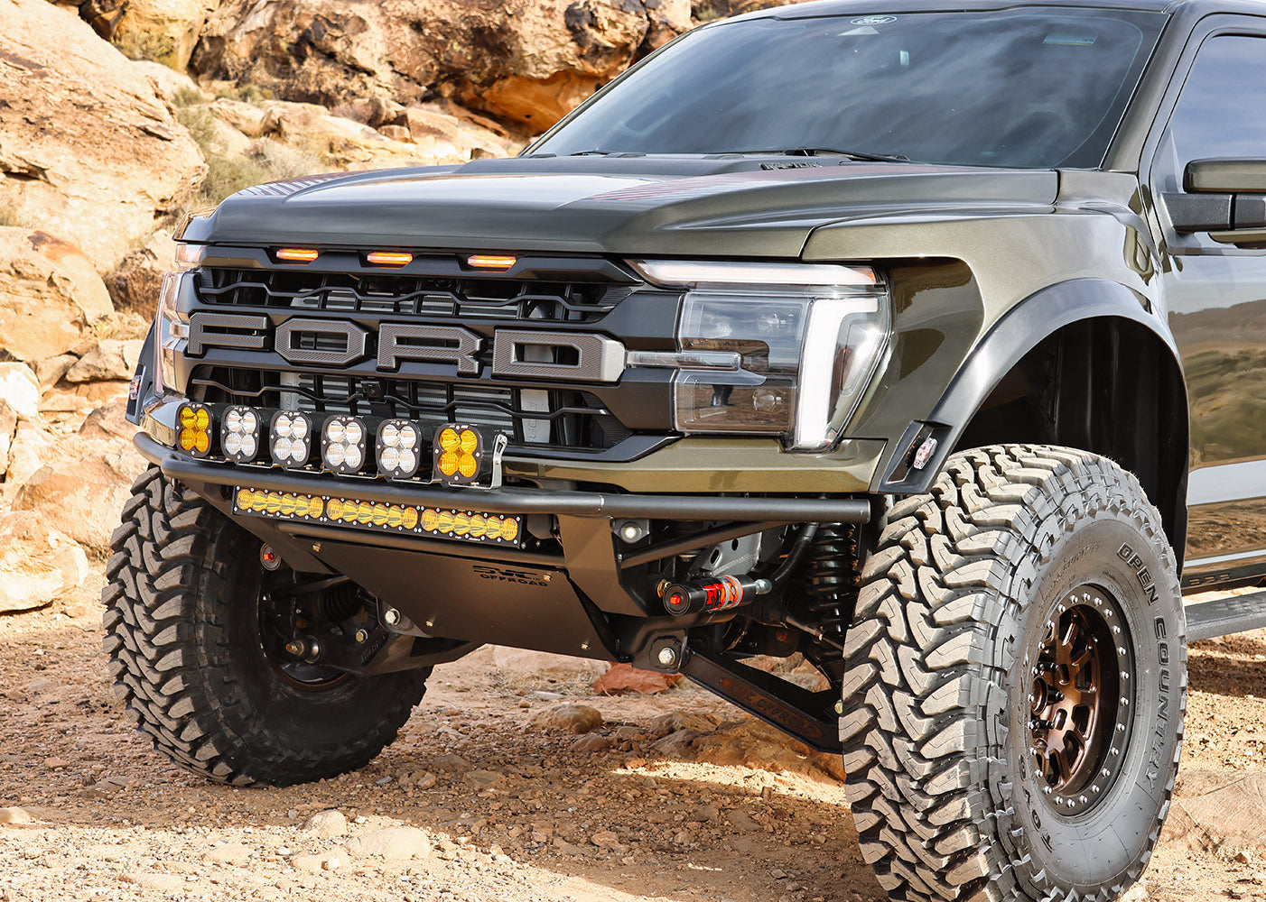 SVC Offroad Baja Bumper - 21+ Ford Raptor